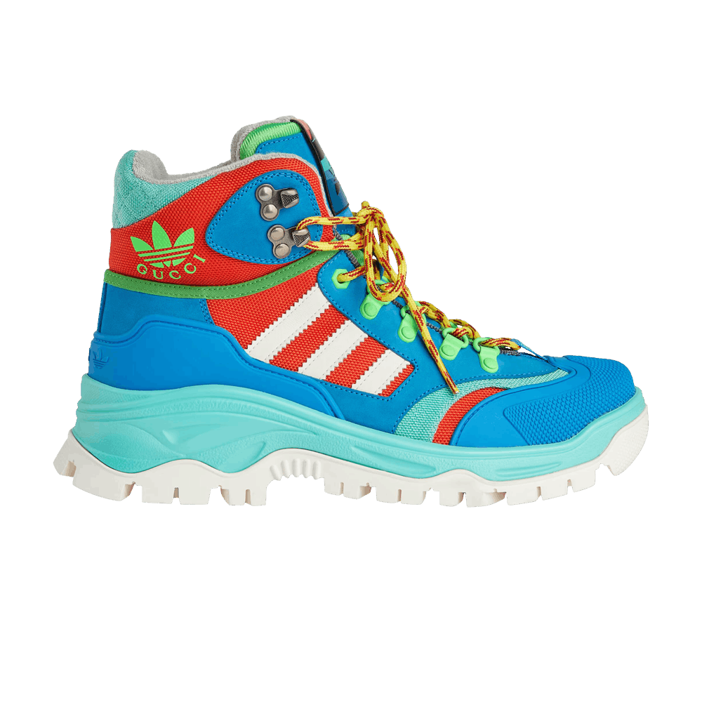 Adidas x Gucci Wmns Lace Up Boot 'Blue Red'