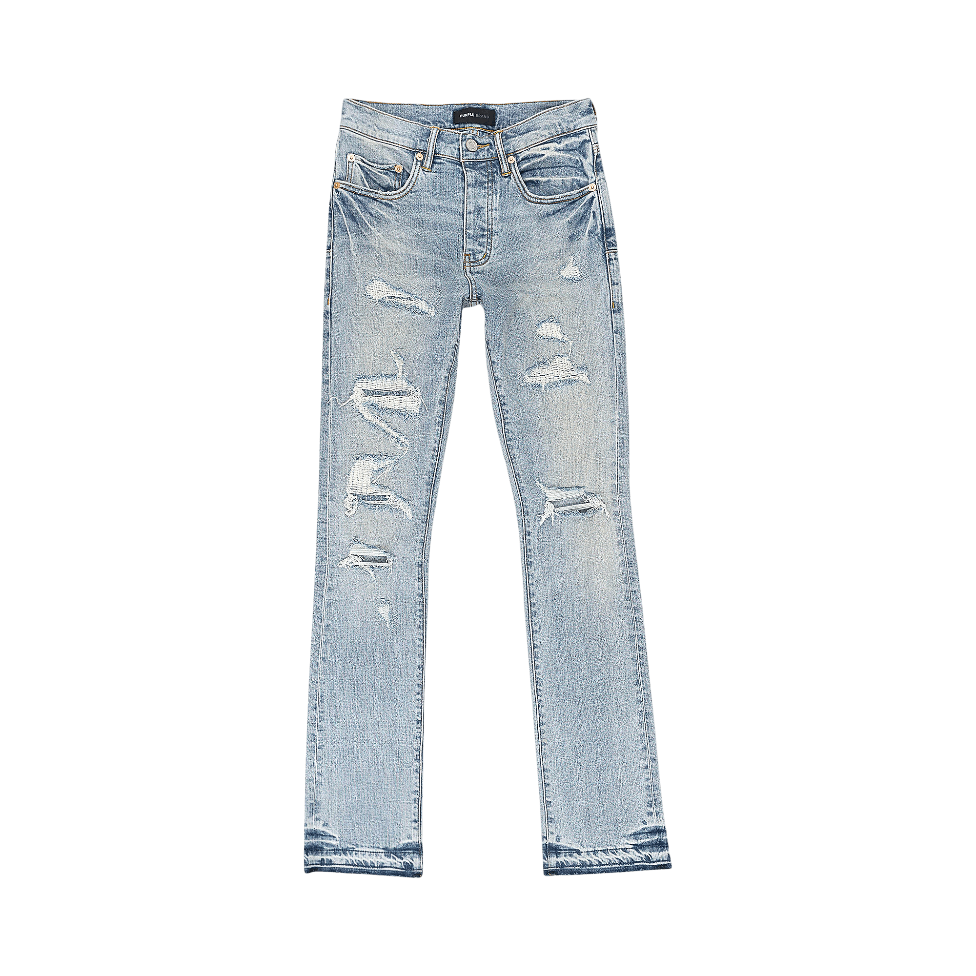 PURPLE BRAND Light Vintage Flare Skinny Jeans 'Indigo'