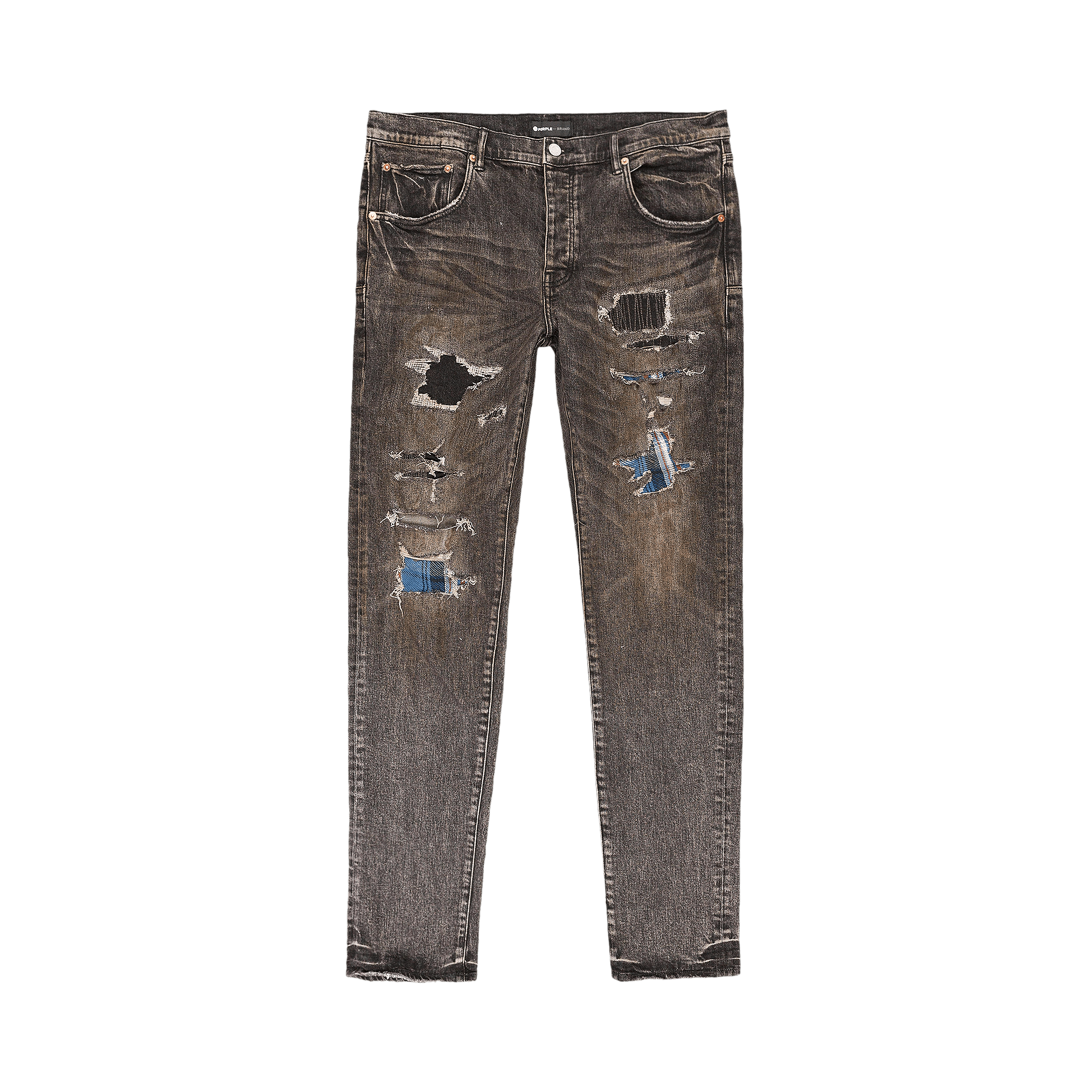 PURPLE BRAND 3/D Jeans 'Black Resin'