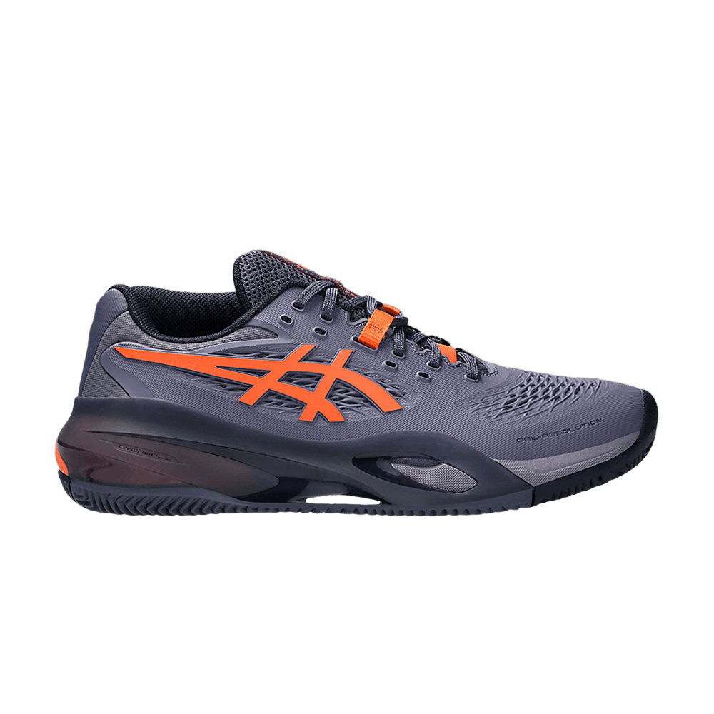 ASICS Gel Resolution X Clay 'Greyish Purple Nova Orange'