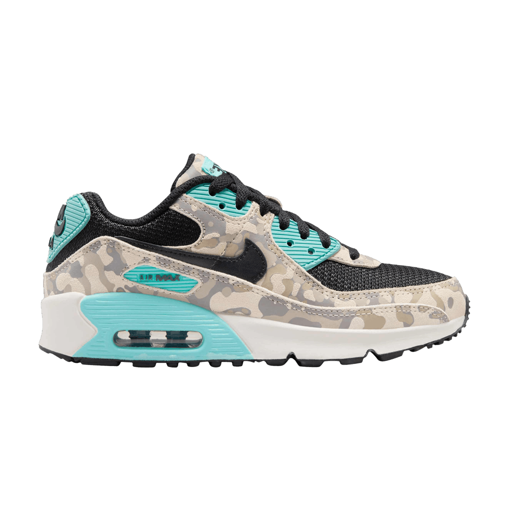 Nike Air Max 90 GS 'Camo Pack - Aurora Green'