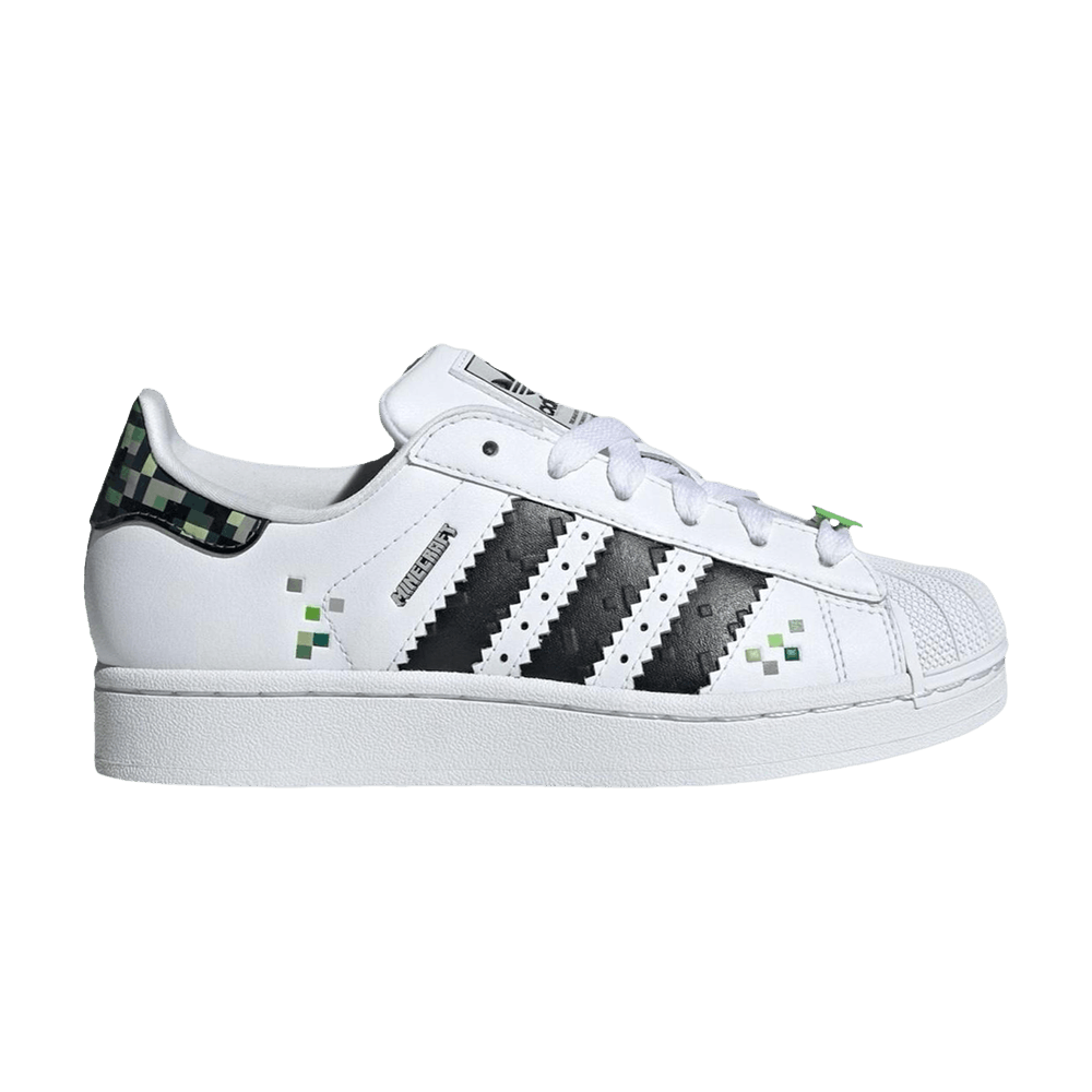 Minecraft x adidas Superstar 2 J 'Creeper'