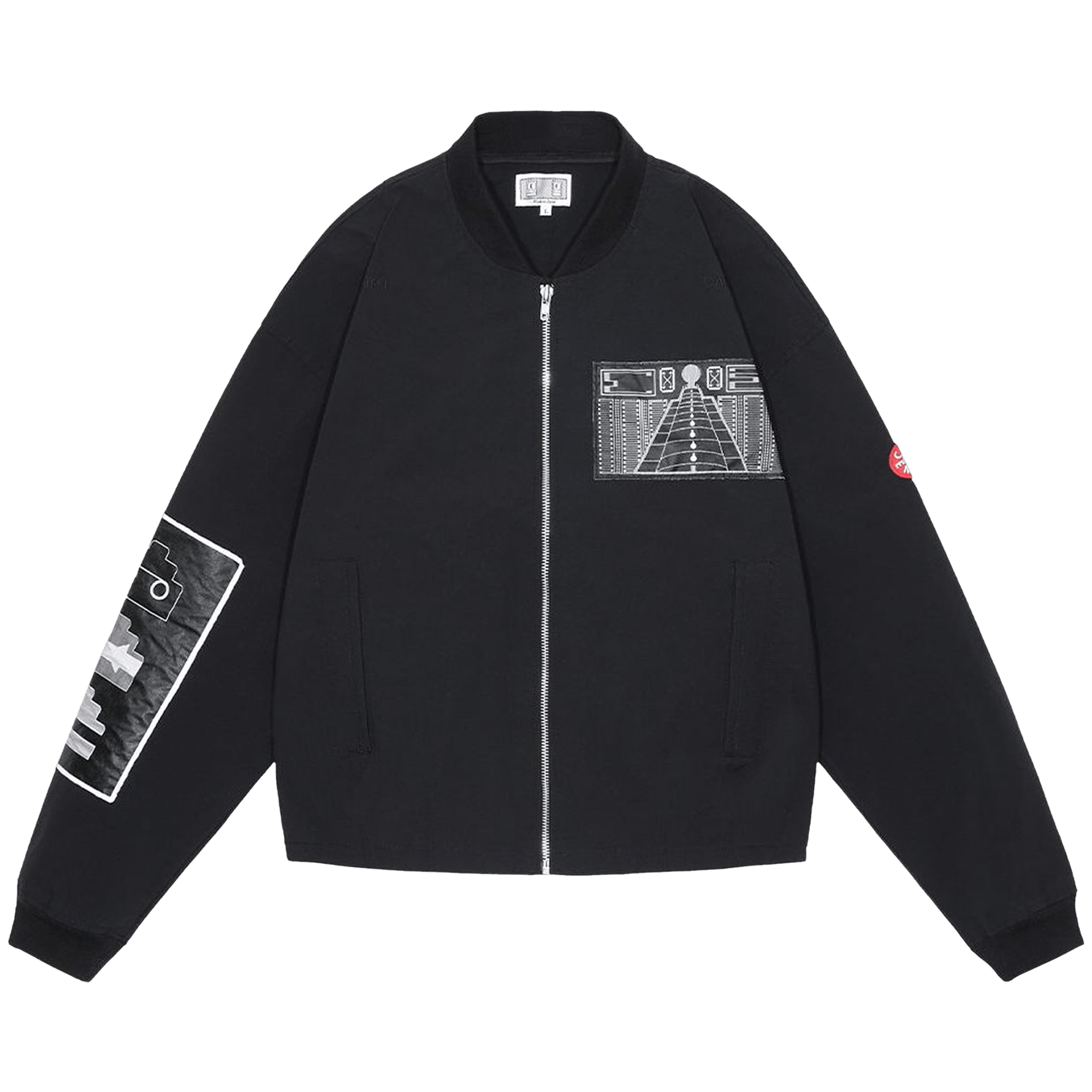 Buy Cav Empt Overdye Side Mesh Heavy Hoodie 'Black' - CES21CS05