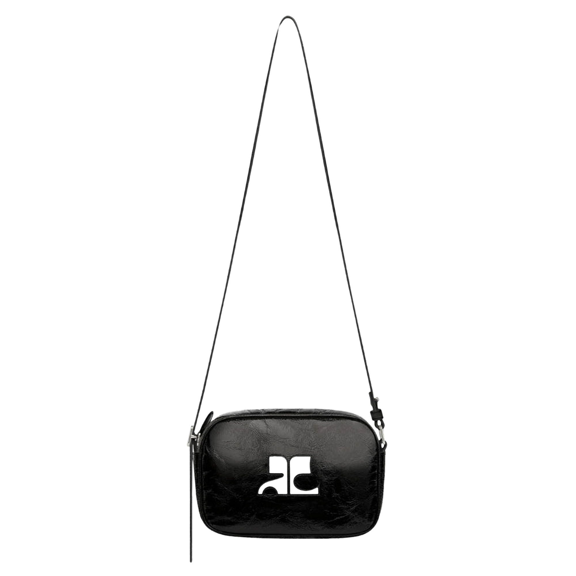 Courrèges Reedition Camera Bag 'Black'
