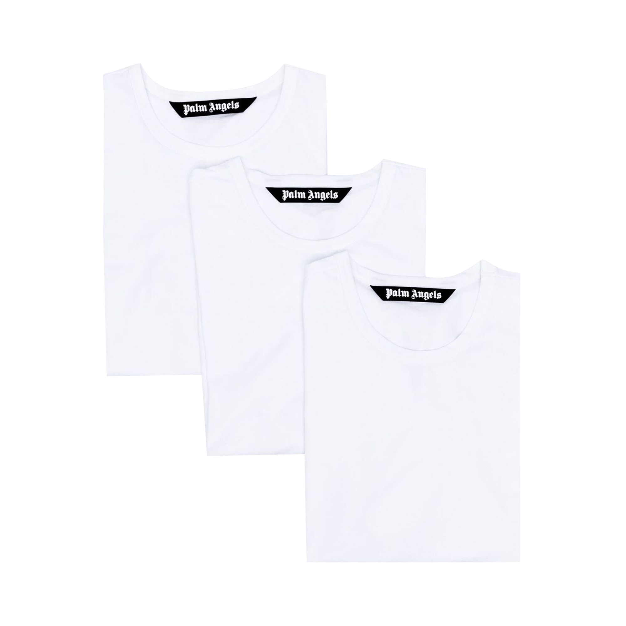 Palm Angels Essential Tee (3 Pack) 'White'