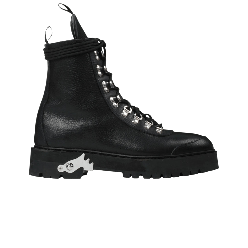 Off-White Wmns Leather Hiking Boot 'Black'