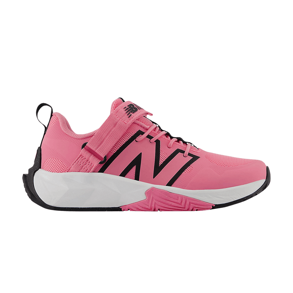 New Balance FuelCell Play Bungee Lace Top Strap Little Kid 'Signal Pink'