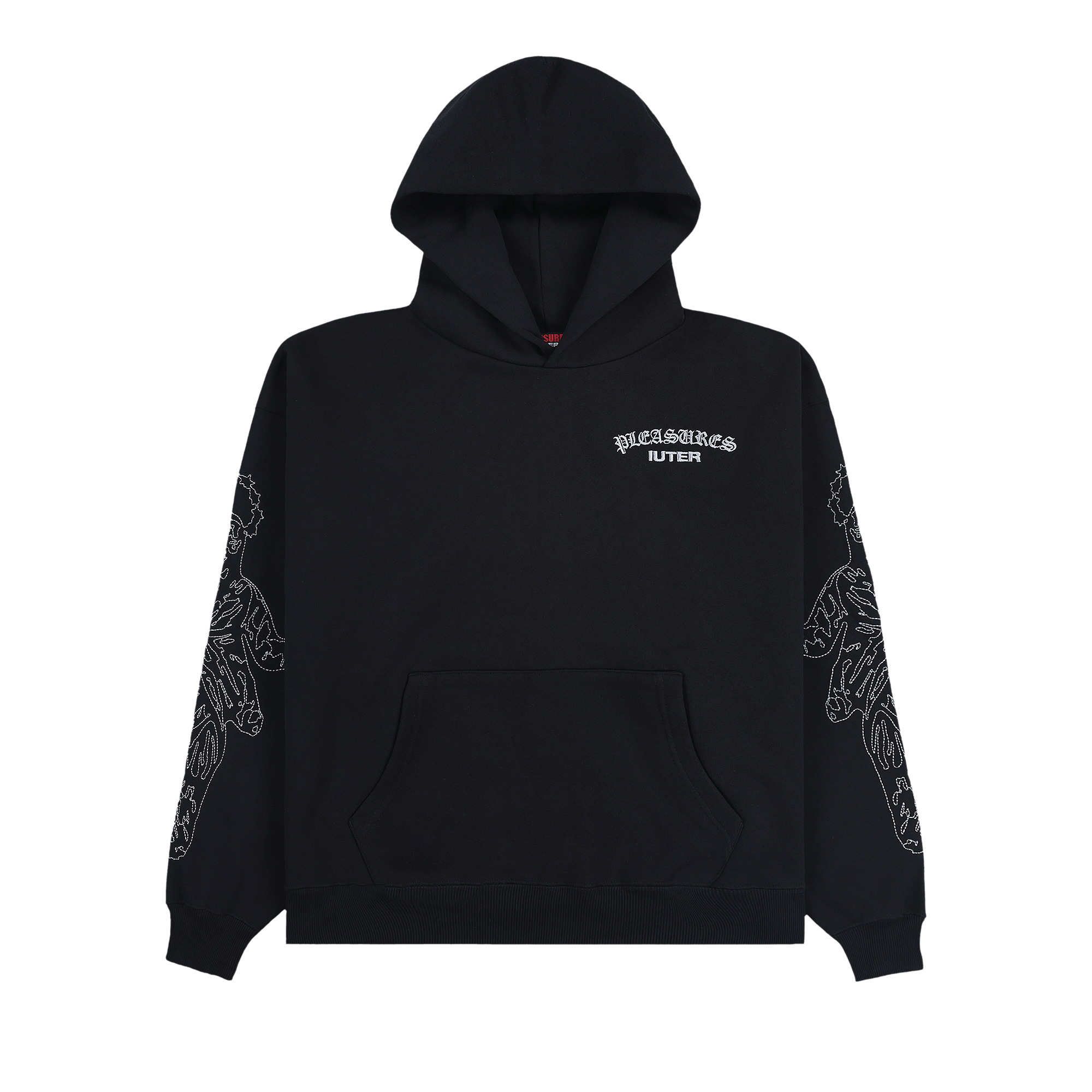 Pleasures Andrea Hoodie 'Black'