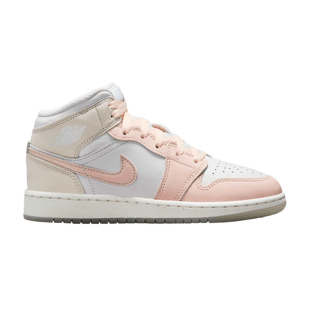 Air Jordan 1 Mid GS 'Sail Guava Ice'