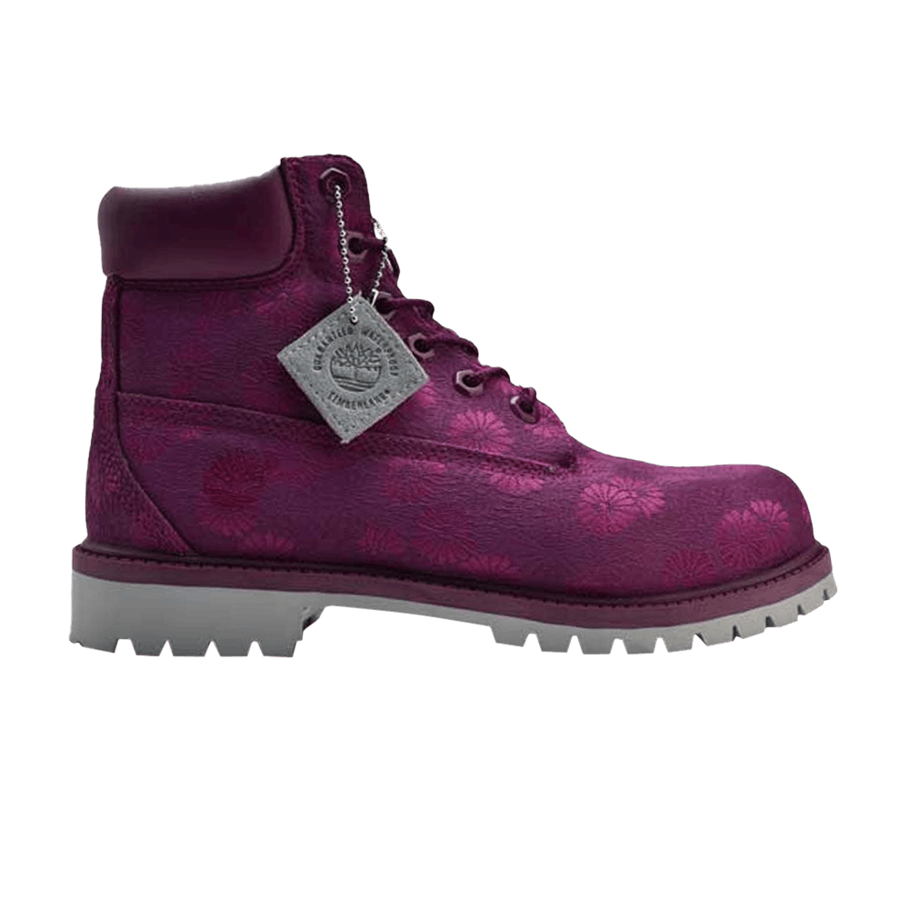Timberland 6 Inch Premium Boot Junior 'Magenta Blue Floral'