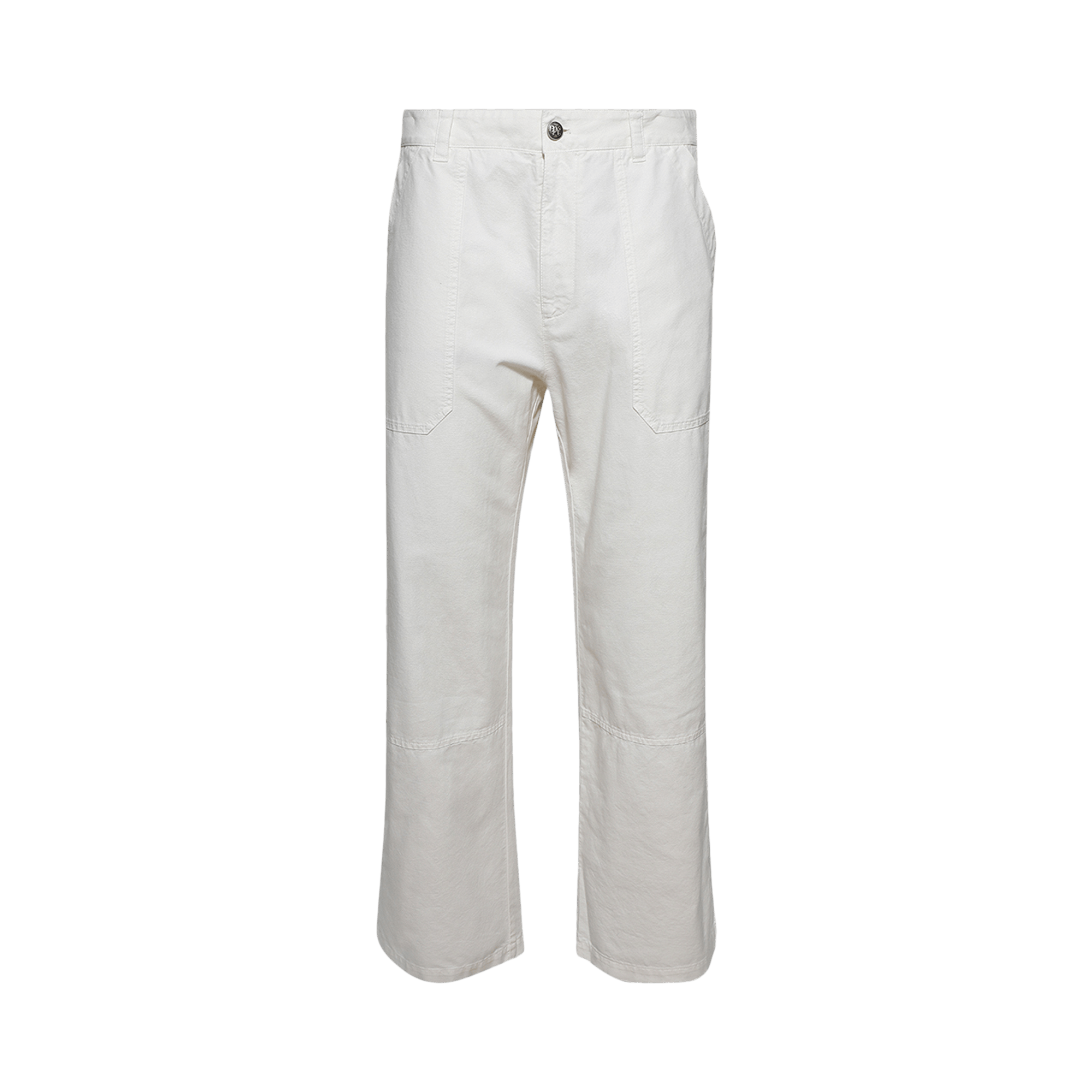 Palm Angels Monogram Workwear Pants 'Off White'