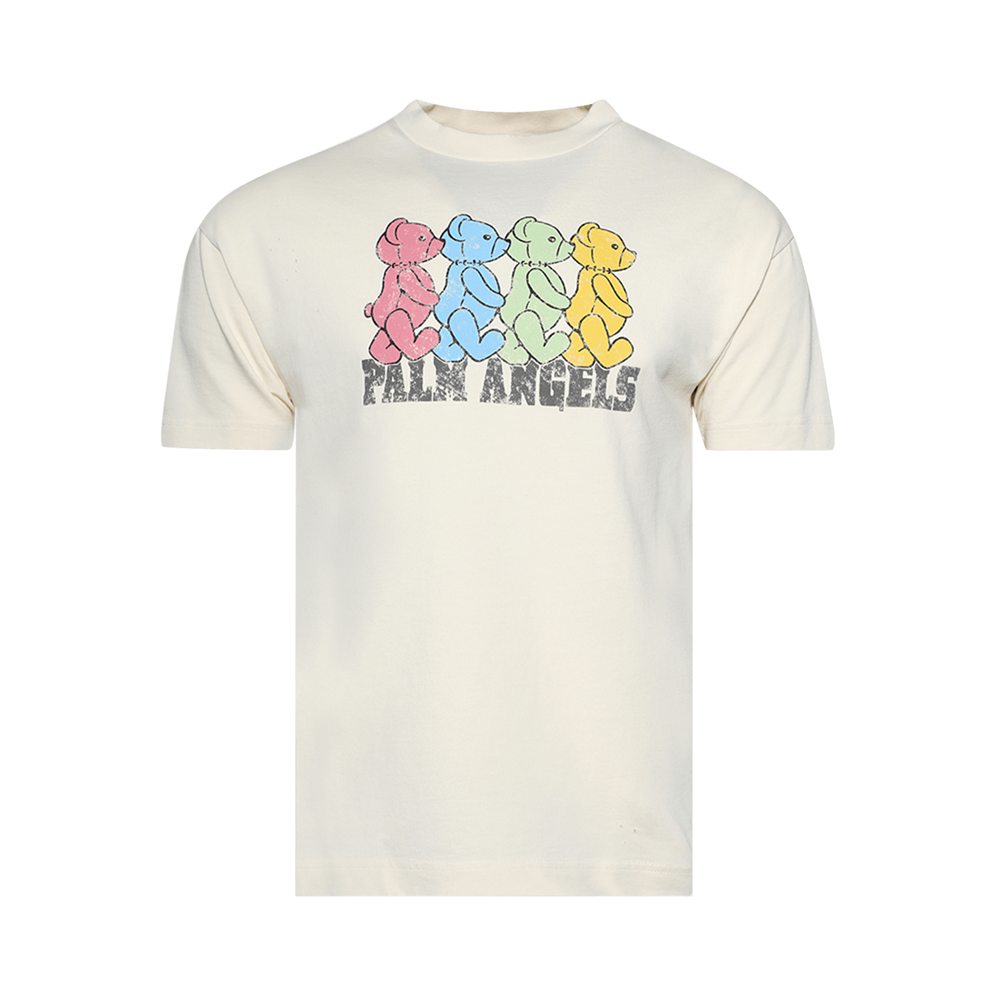 Palm Angels Crossroads Bears Tee 'Ivory'