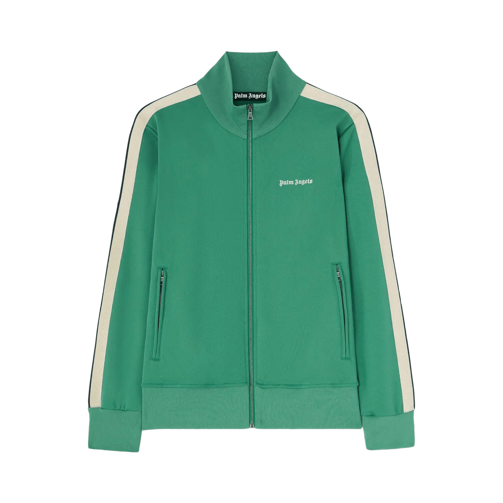 Palm Angels Classic Logo Track Jacket 'Forest Green'