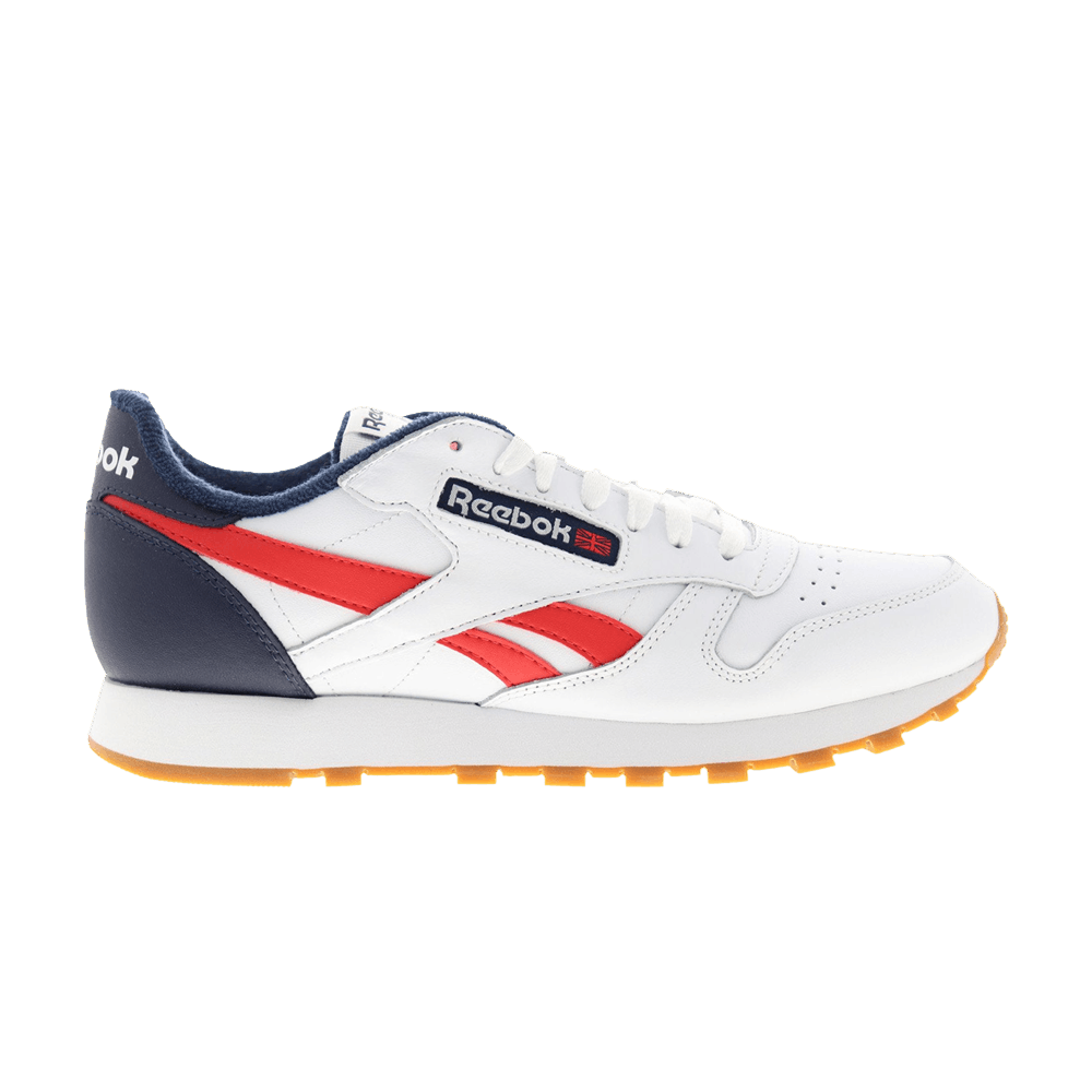 Reebok Classic Leather MU 'White Navy Radiant Red'