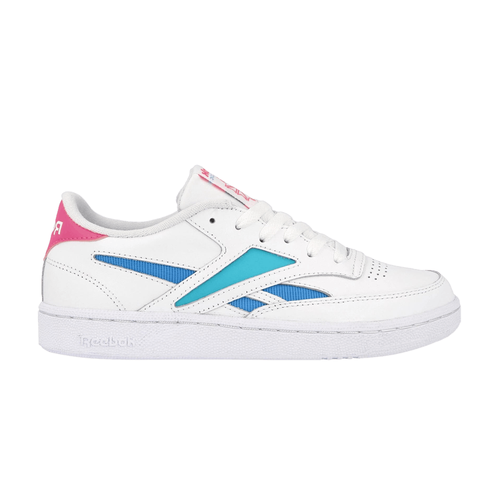 Reebok Wmns Club C Revenge Mark 'White Solid Teal Bright Cyan'
