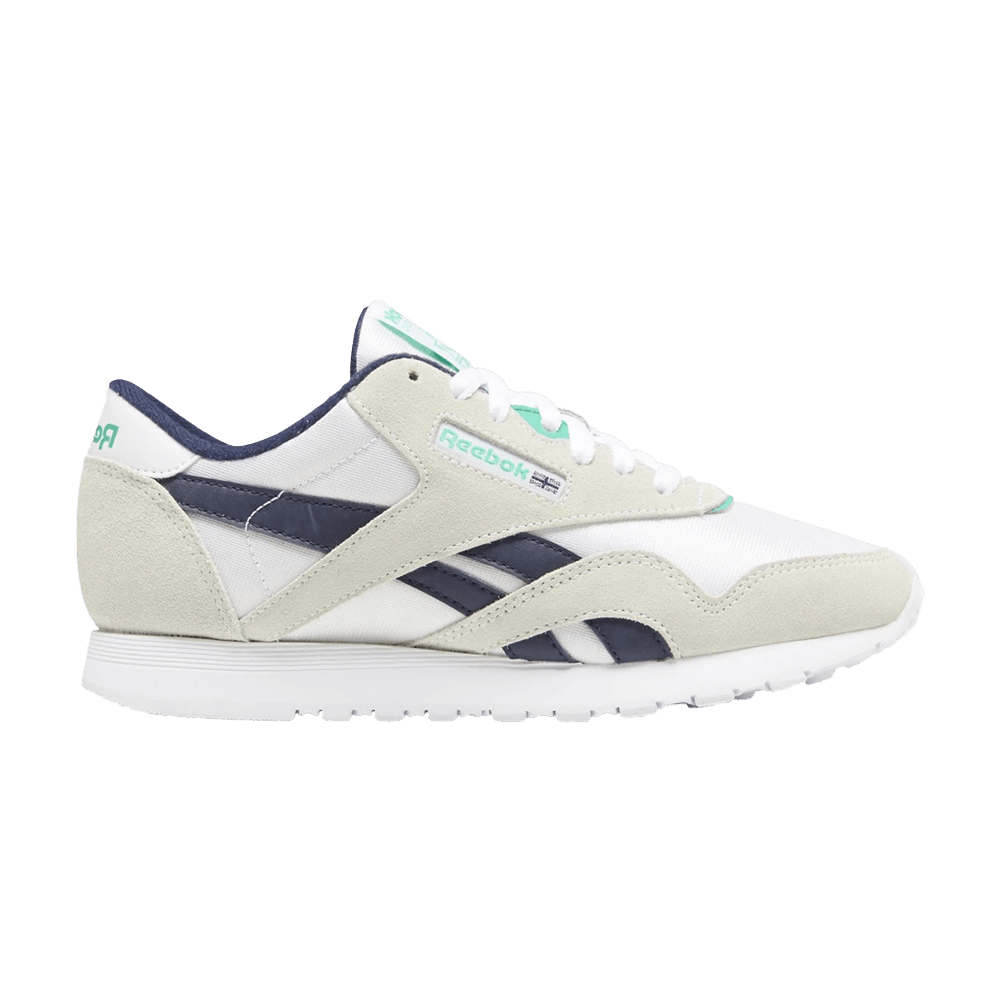 Reebok Wmns Classic Nylon 'White Vector Navy'