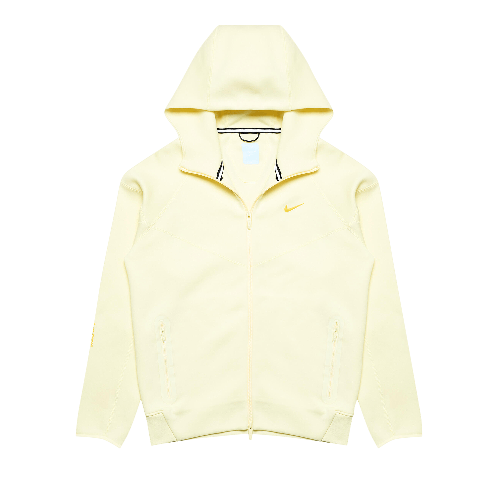 Nike NOCTA Tech Fleece Full-Zip Hoodie 'Citron Tint/Vivid Sulfur'