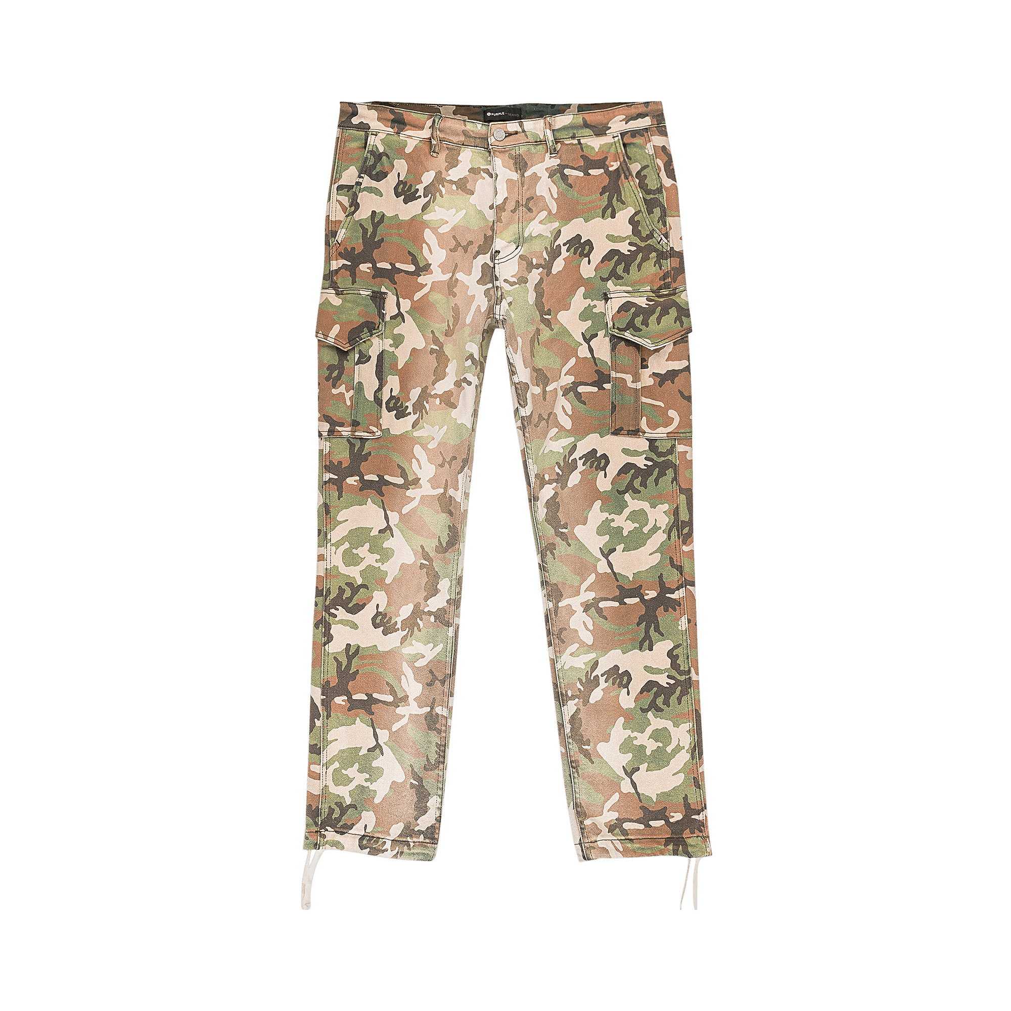 PURPLE BRAND Twill Cargo Pant 'Multi Camo'