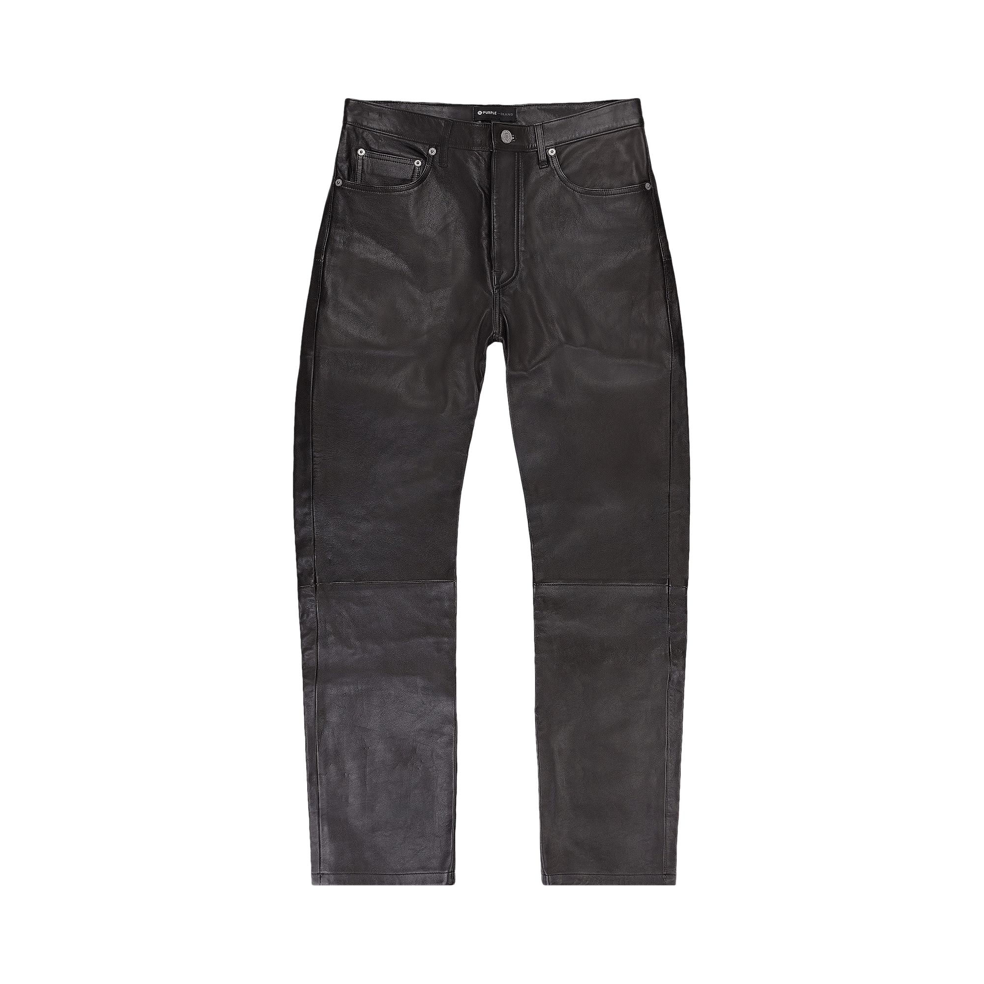 PURPLE BRAND Leather Pant 'Black'