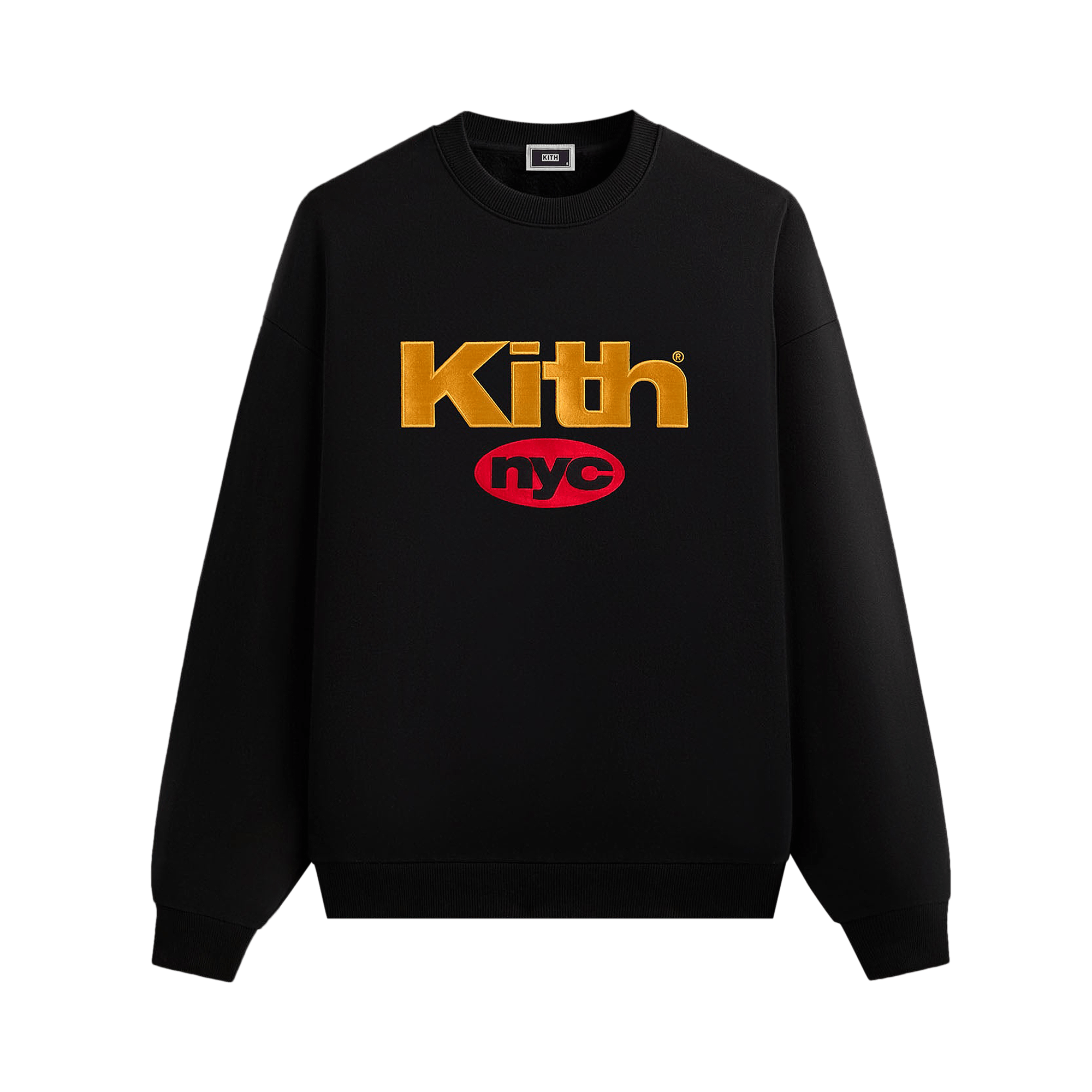 Kith NYC Nimbus Logo Nelson Crewneck 'Black'