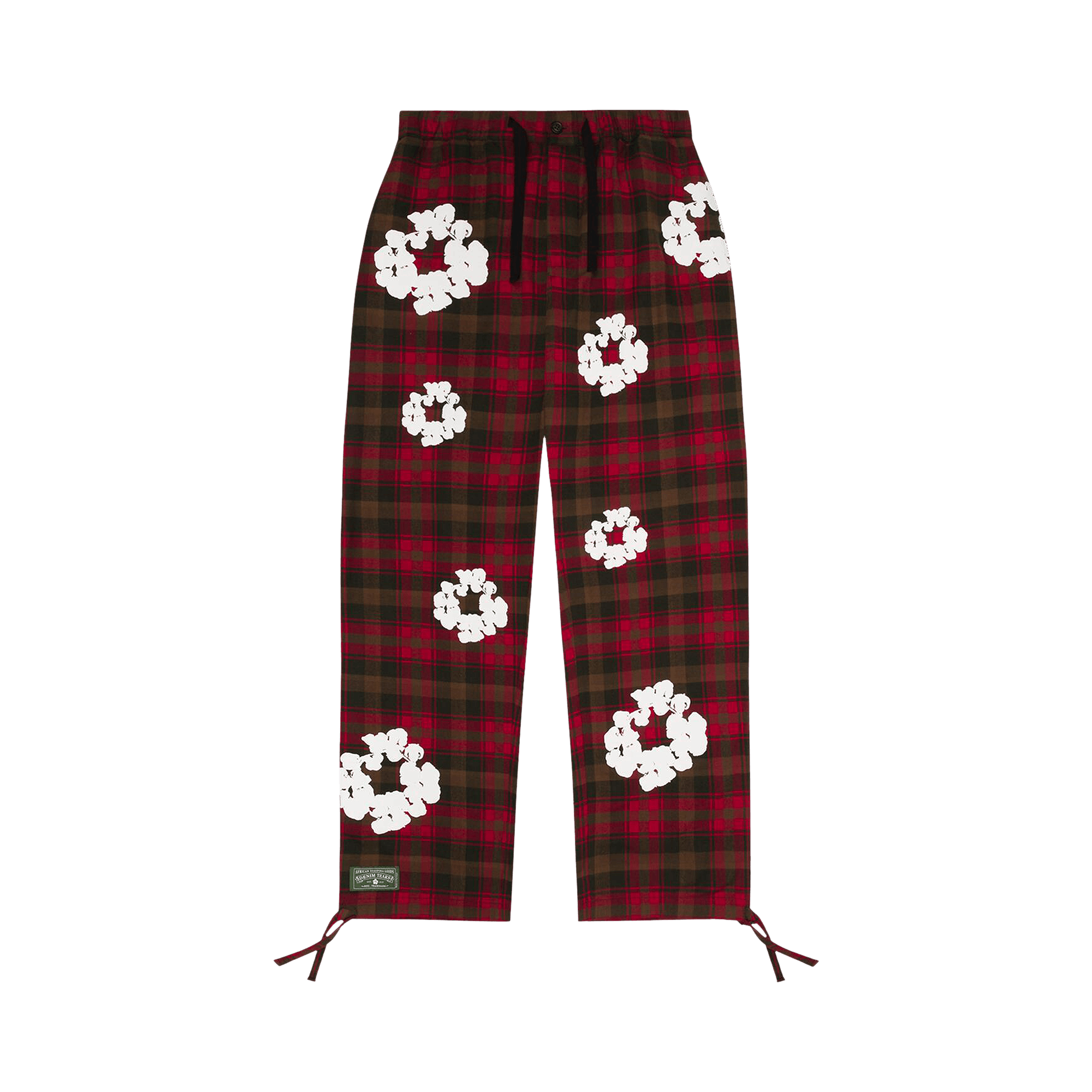 Denim Tears Wreath Pajama Pants 'Red'