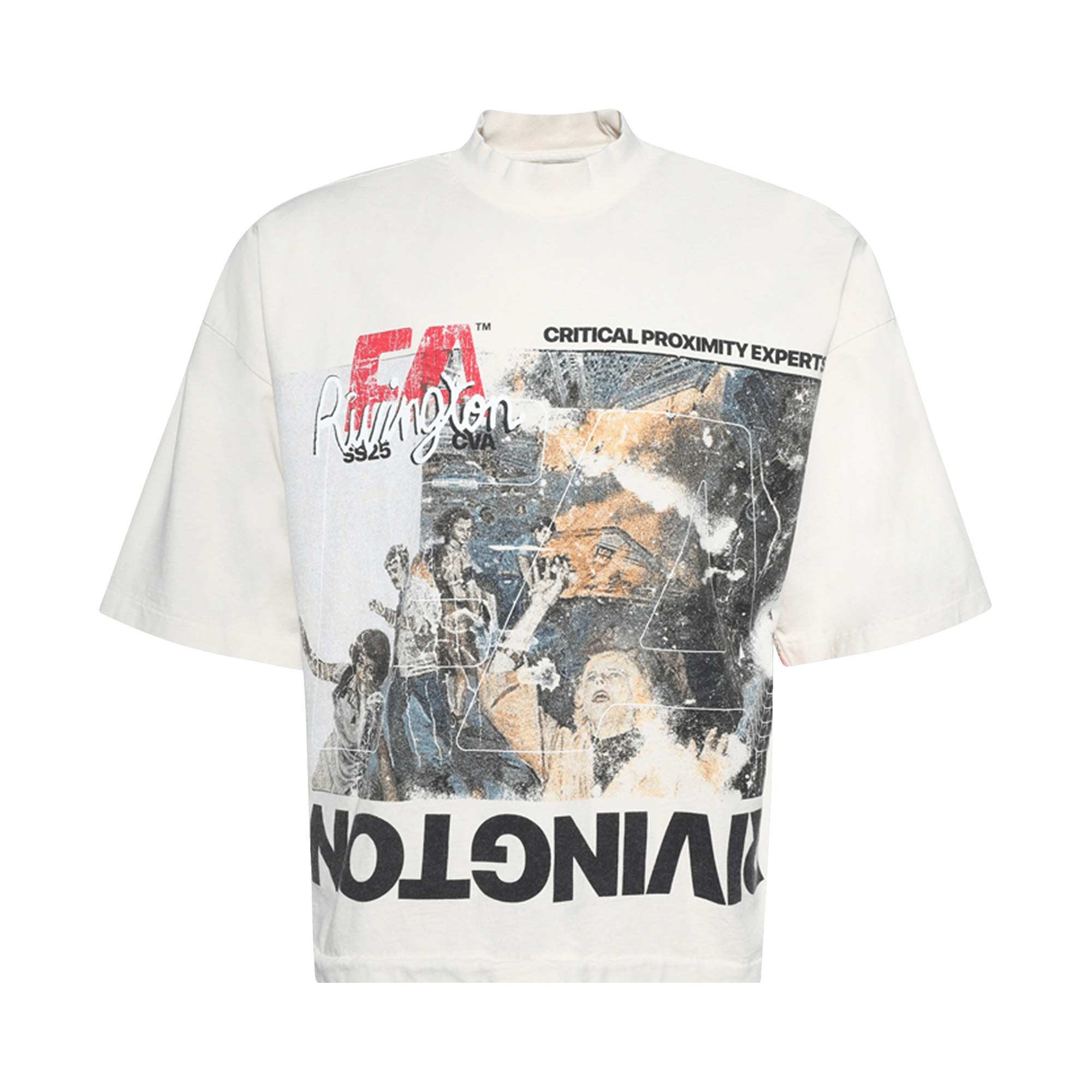 RIVINGTON roi Rebis Critical Proximity Tee 'Max White'