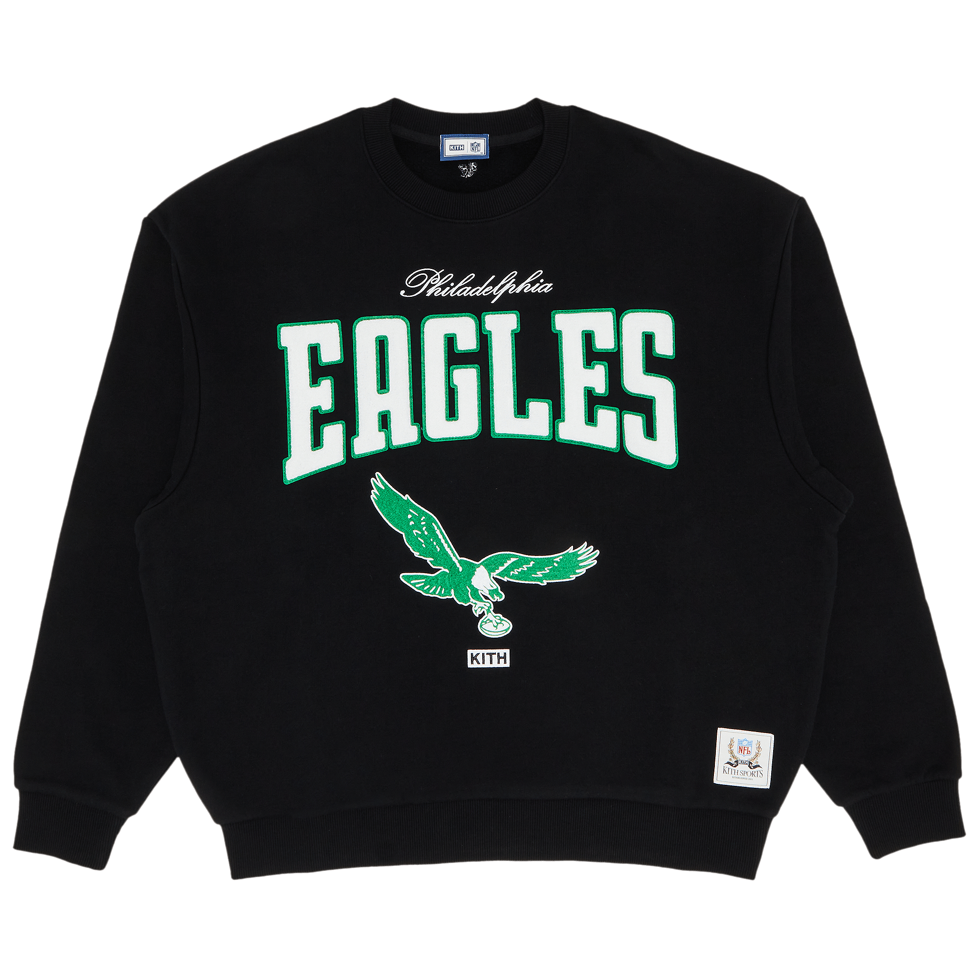 Kith & '47 for the NFL: Eagles Nelson Crewneck 'Black'