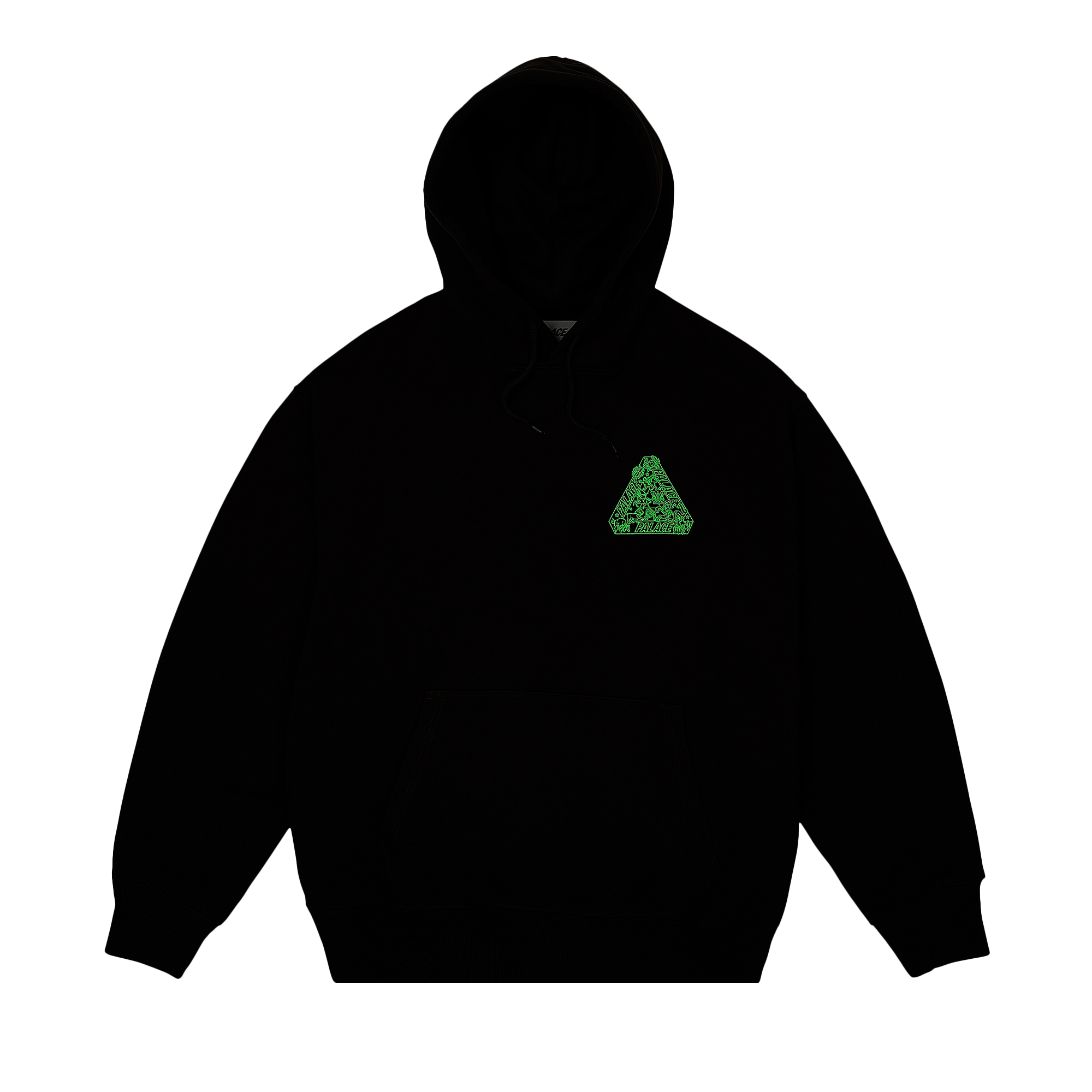 Palace Zodiac Tri-Ferg Hood 'Black'