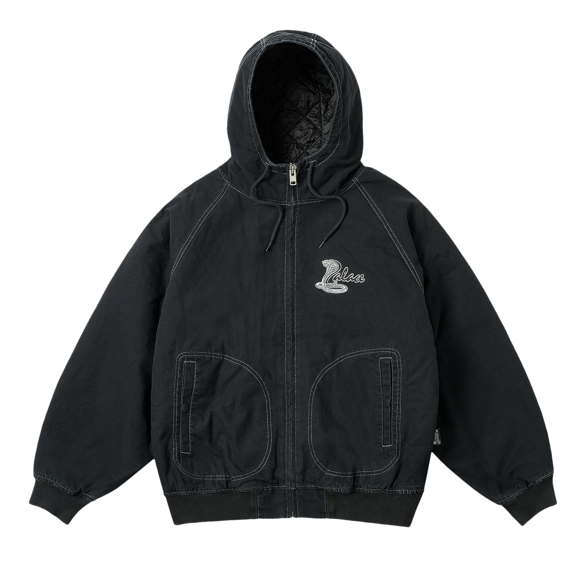 Palace Canvas Cobra Jacket 'Black'