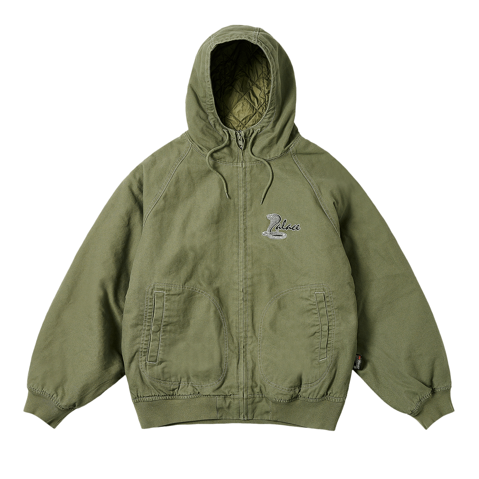 Palace Canvas Cobra Jacket 'The Deep Green'