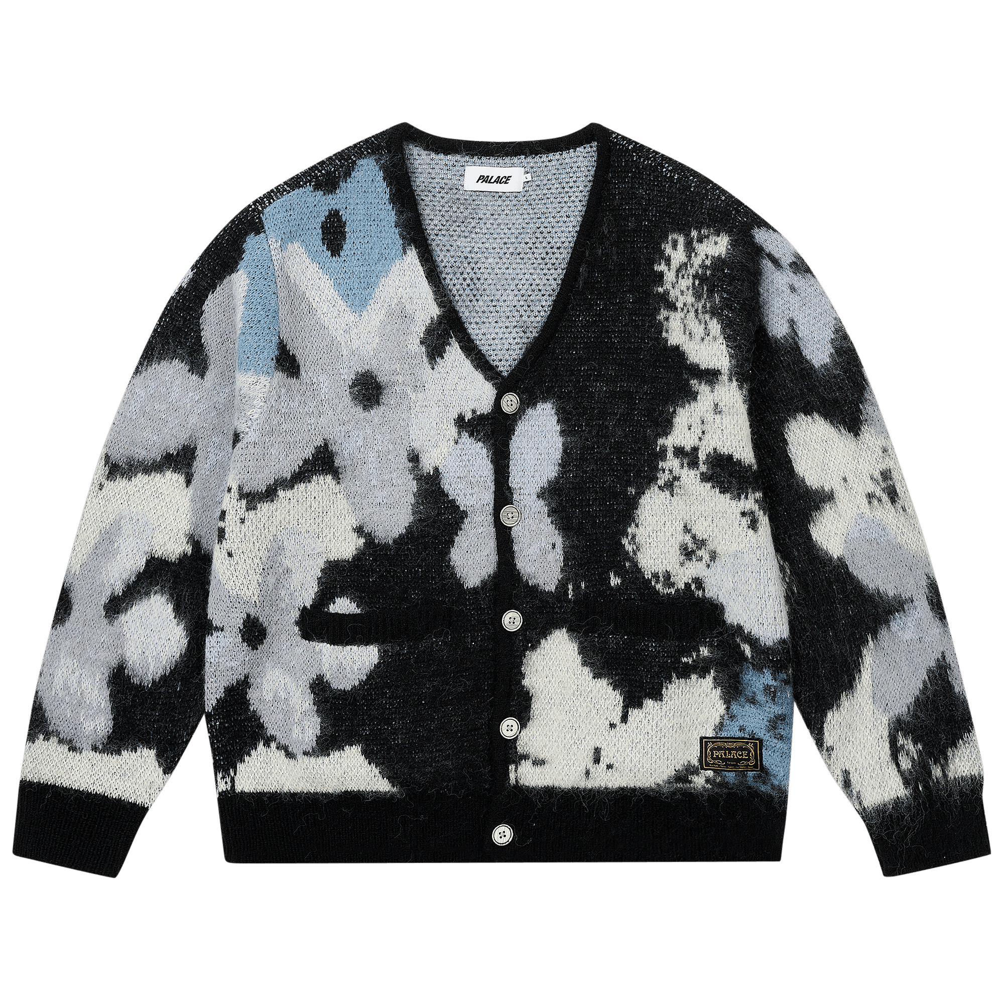 Palace Hairy Flower Knit 'Dark'