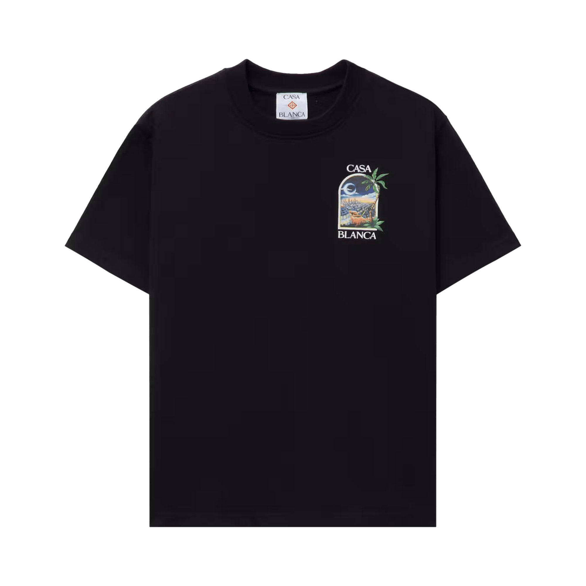 Buy Casablanca Sunset Valley Rubber Patch Zip-Through Hoodie