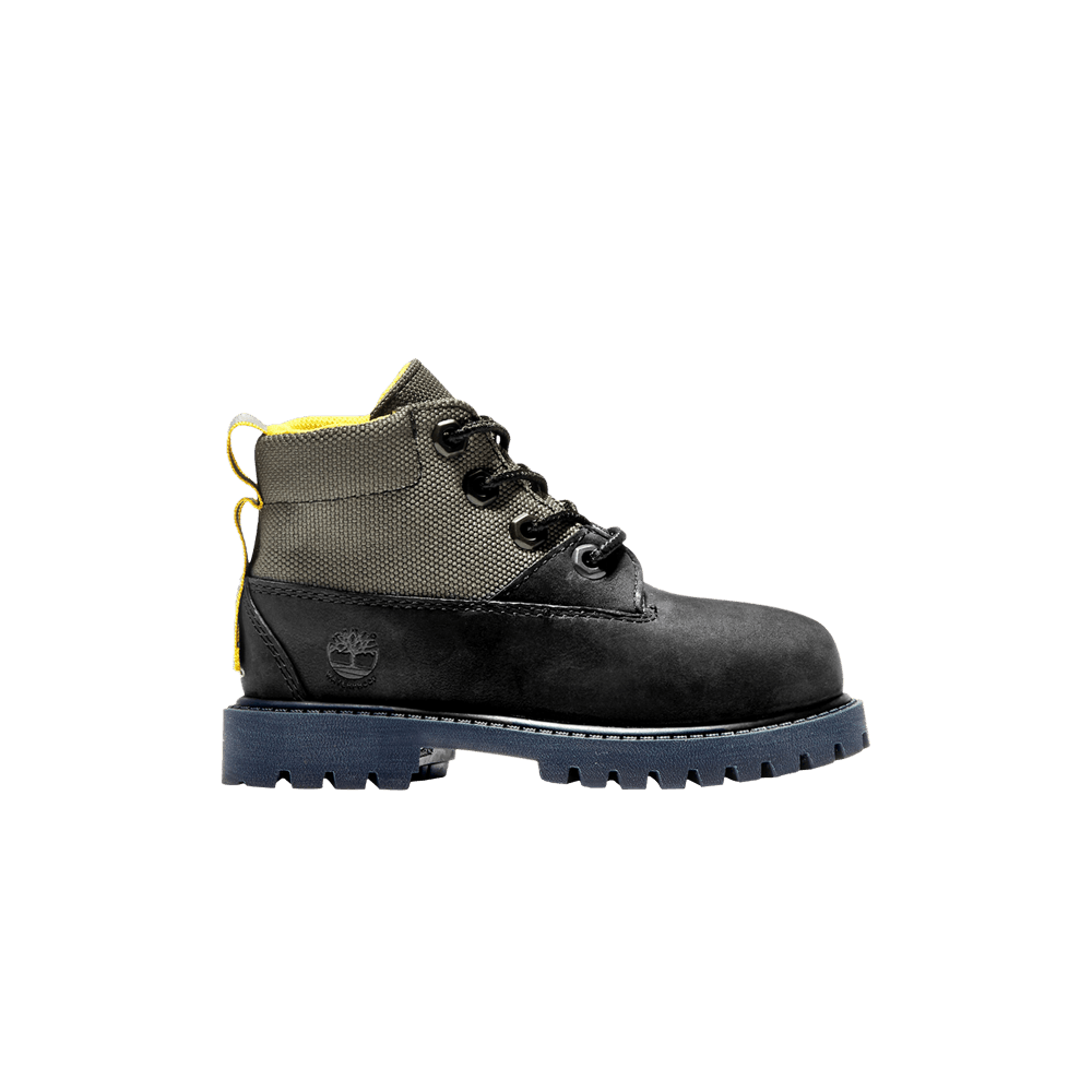Timberland 6 Inch Treadlight Waterproof Rebotl Toddler 'Black Grey'