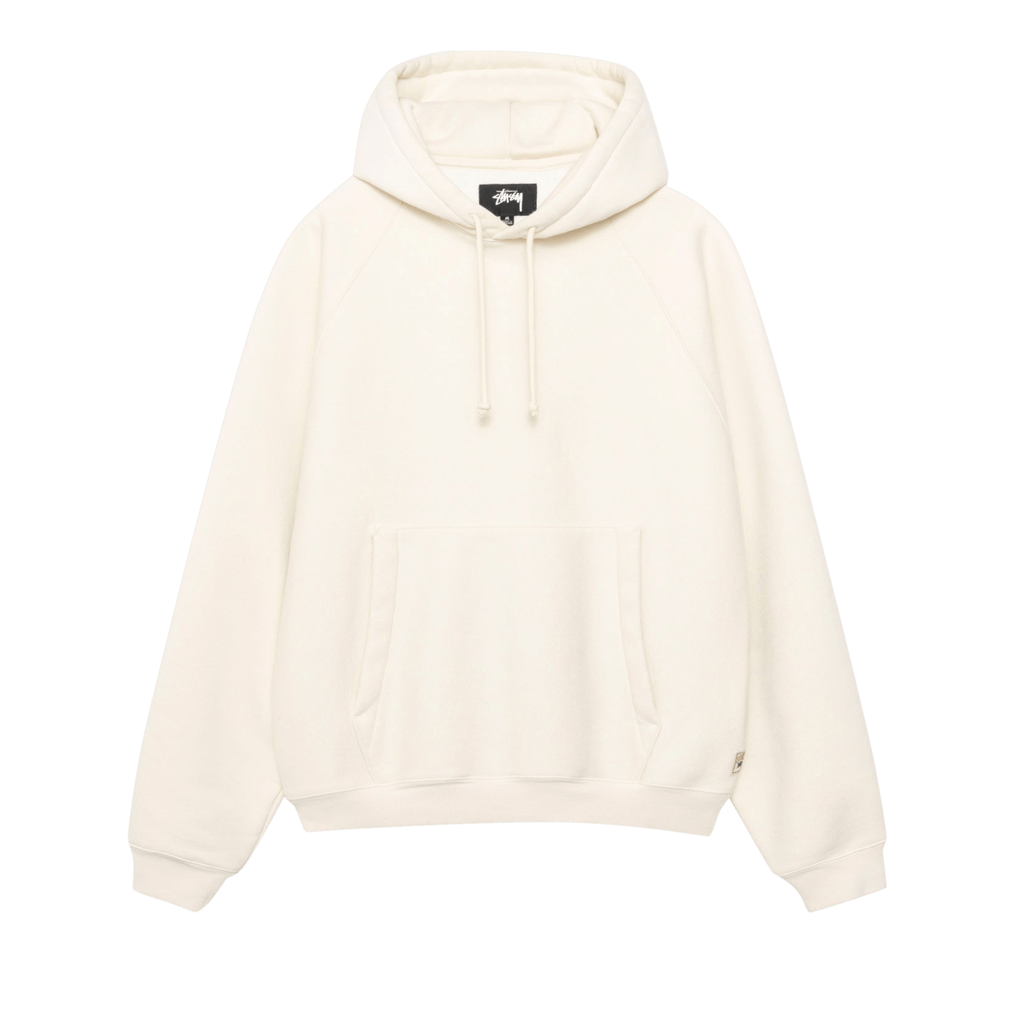 Stussy Fleece Raglan Hoodie 'Natural'