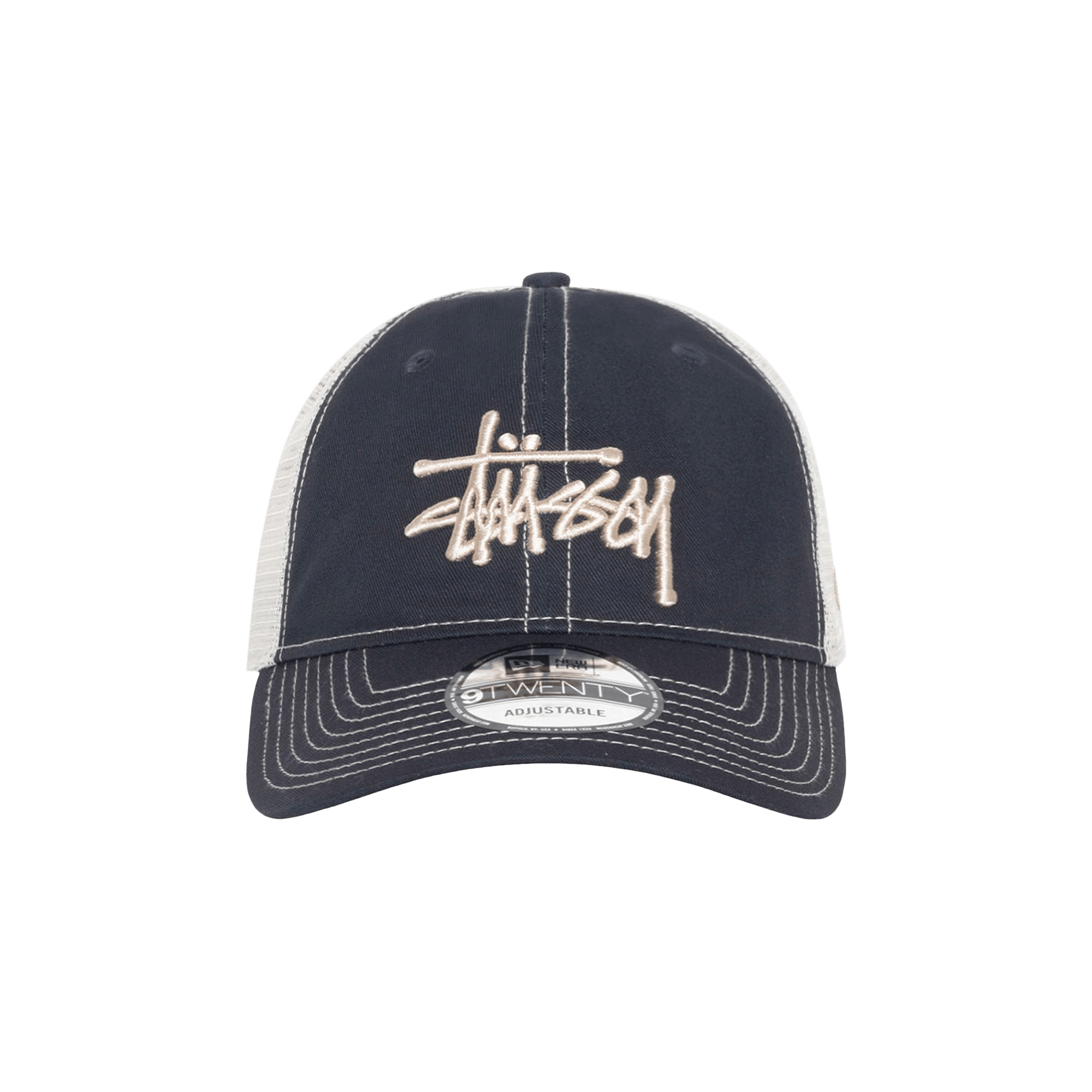 Stussy New Era 9TWENTY Basic Trucker 'Navy'