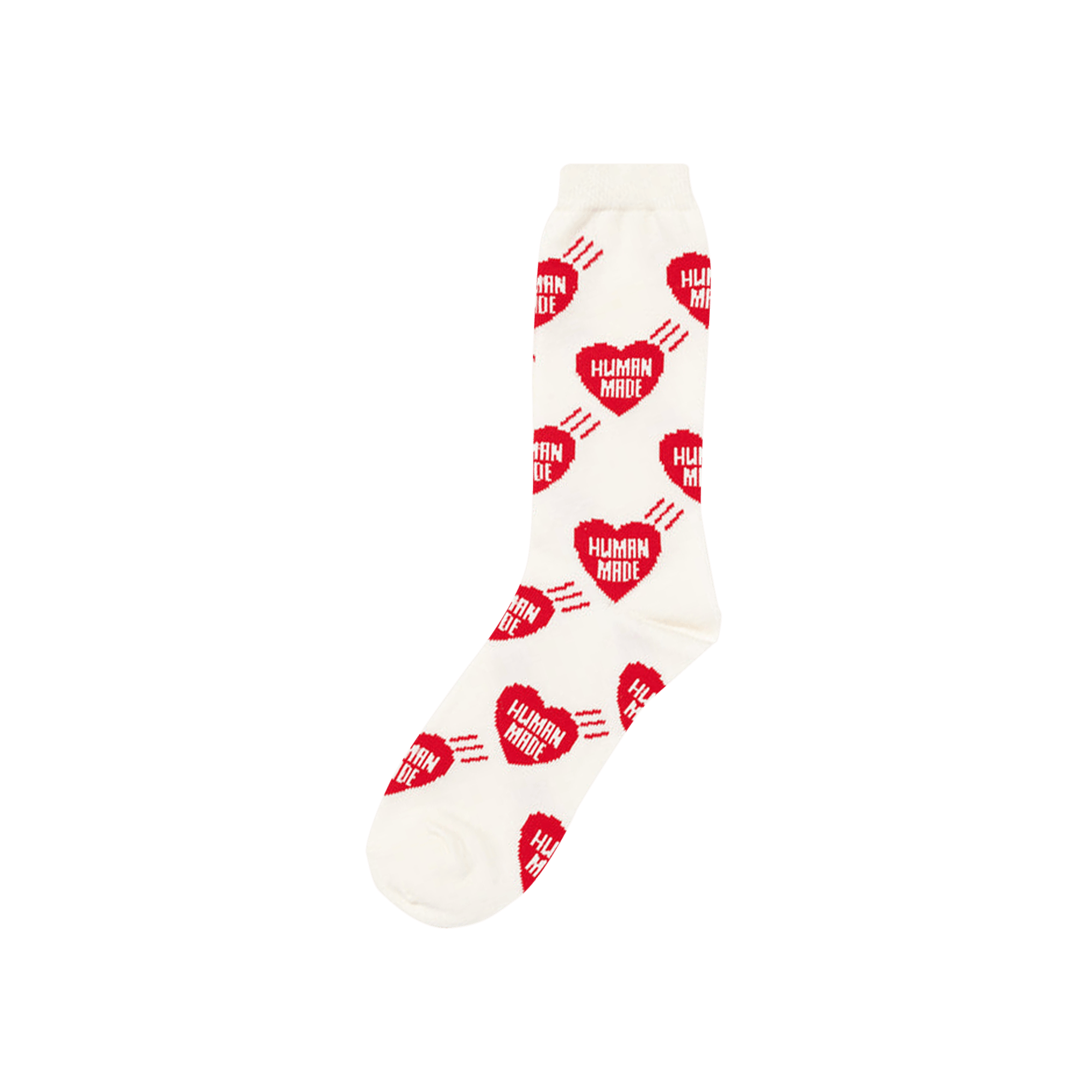Human Made Heart Socks 'Red'