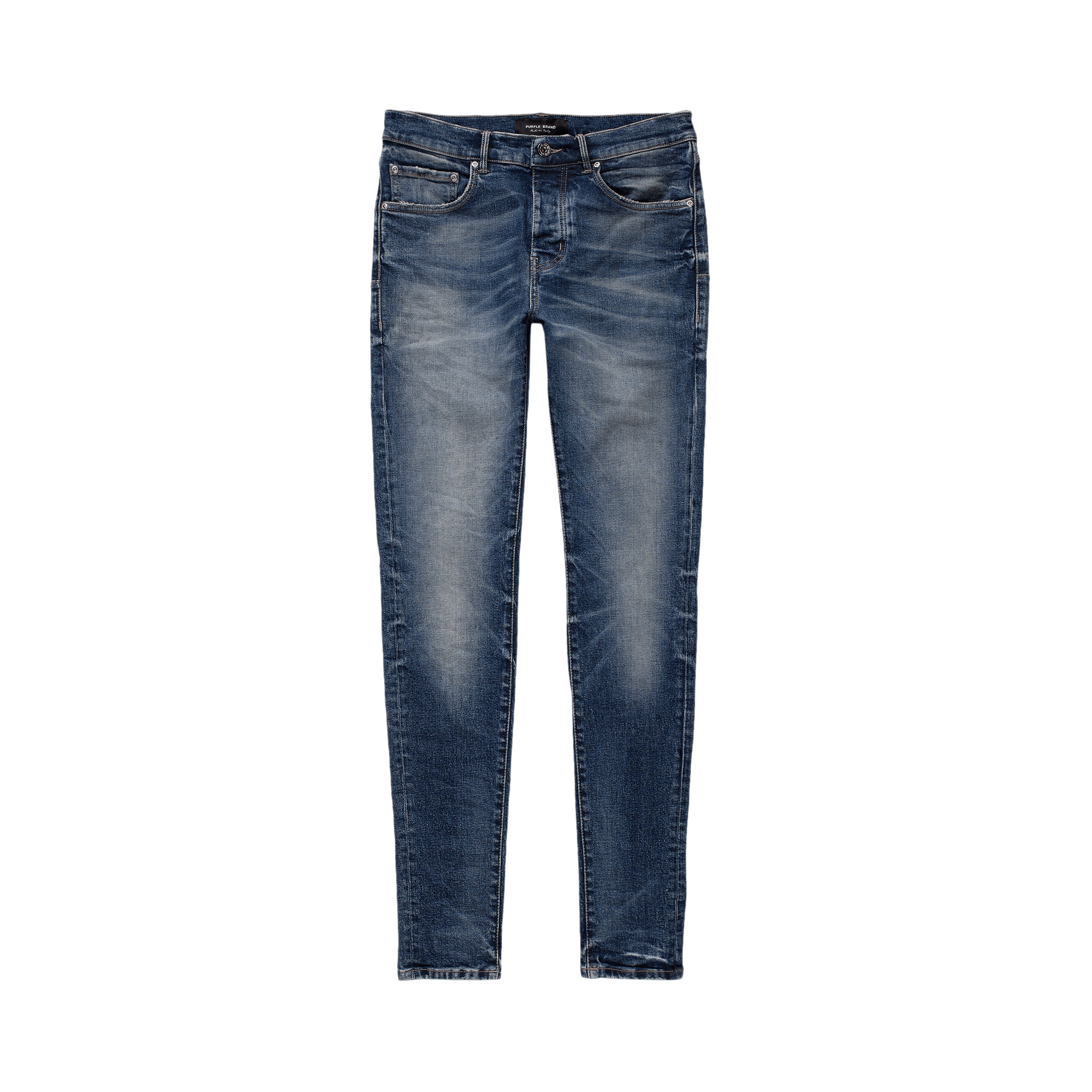 PURPLE BRAND Mid Three Year Skinny Jeans 'Indigo'