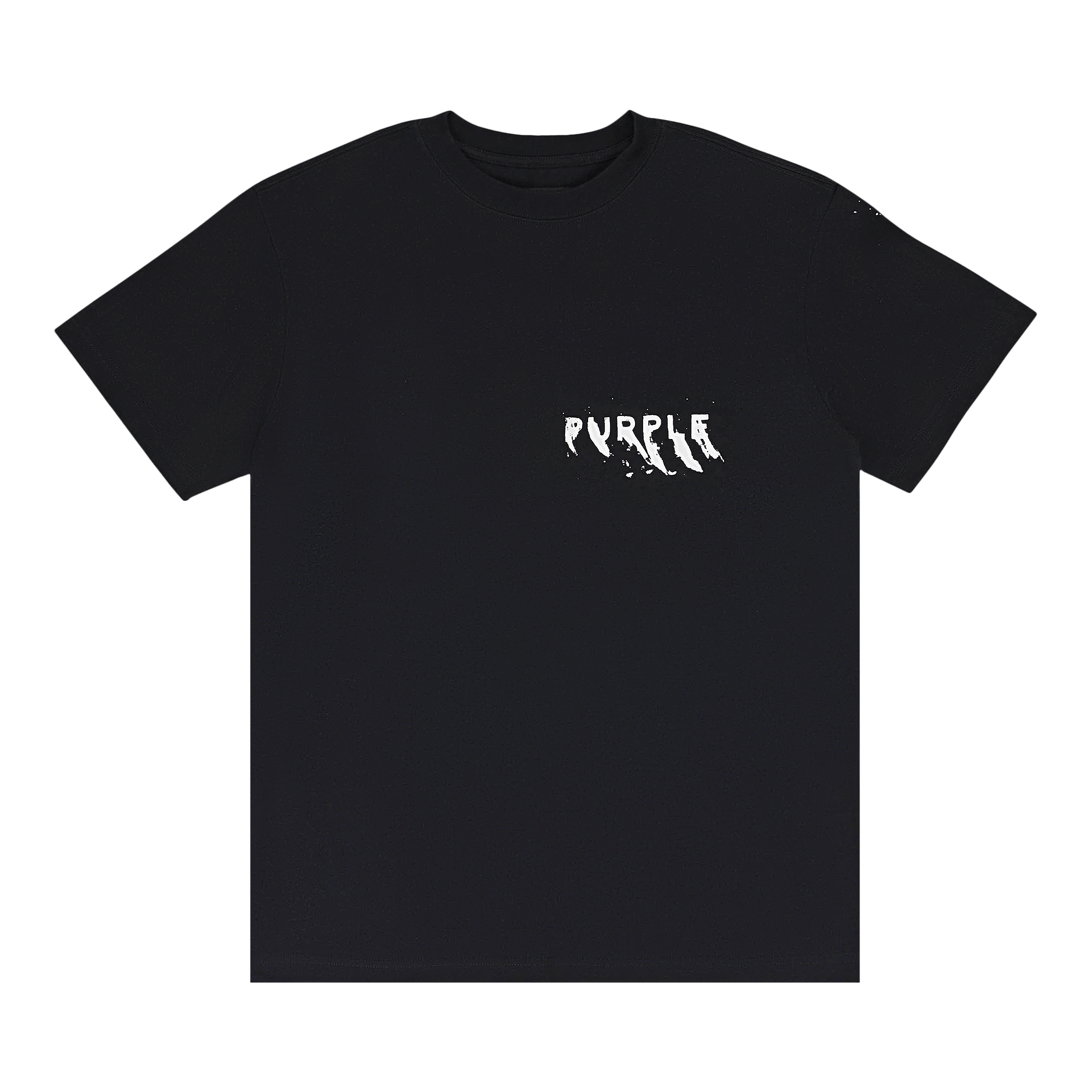 PURPLE BRAND Heavy Jersey Short-Sleeve Tee 'Black'