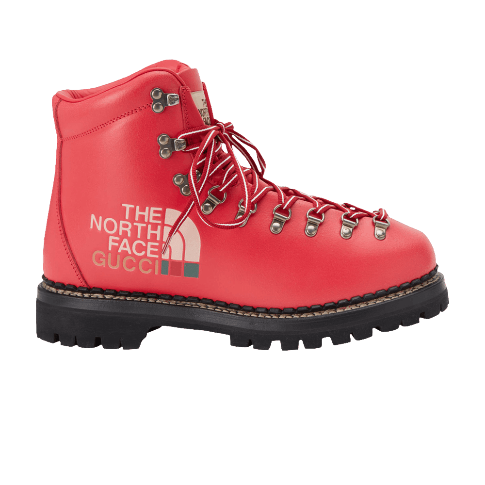 The North Face x Gucci Ankle Boot 'Deep Coral'
