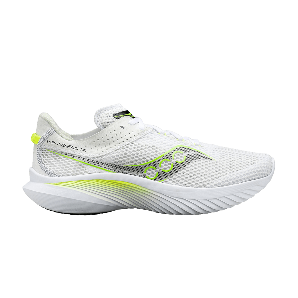 Saucony Kinvara 14 'White Slime'