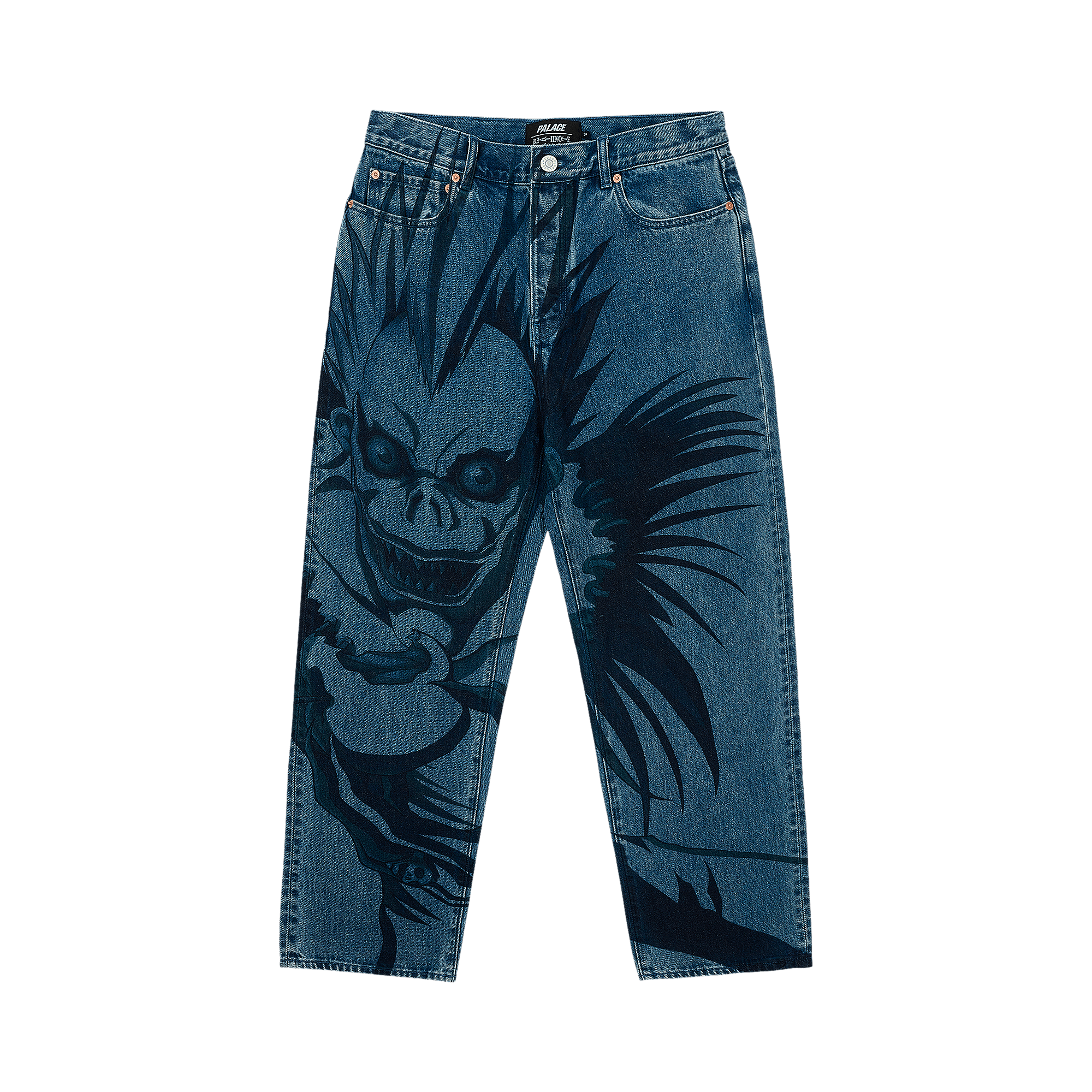 Palace x Death Note Ryuk P45 Jean 'Stone Wash'