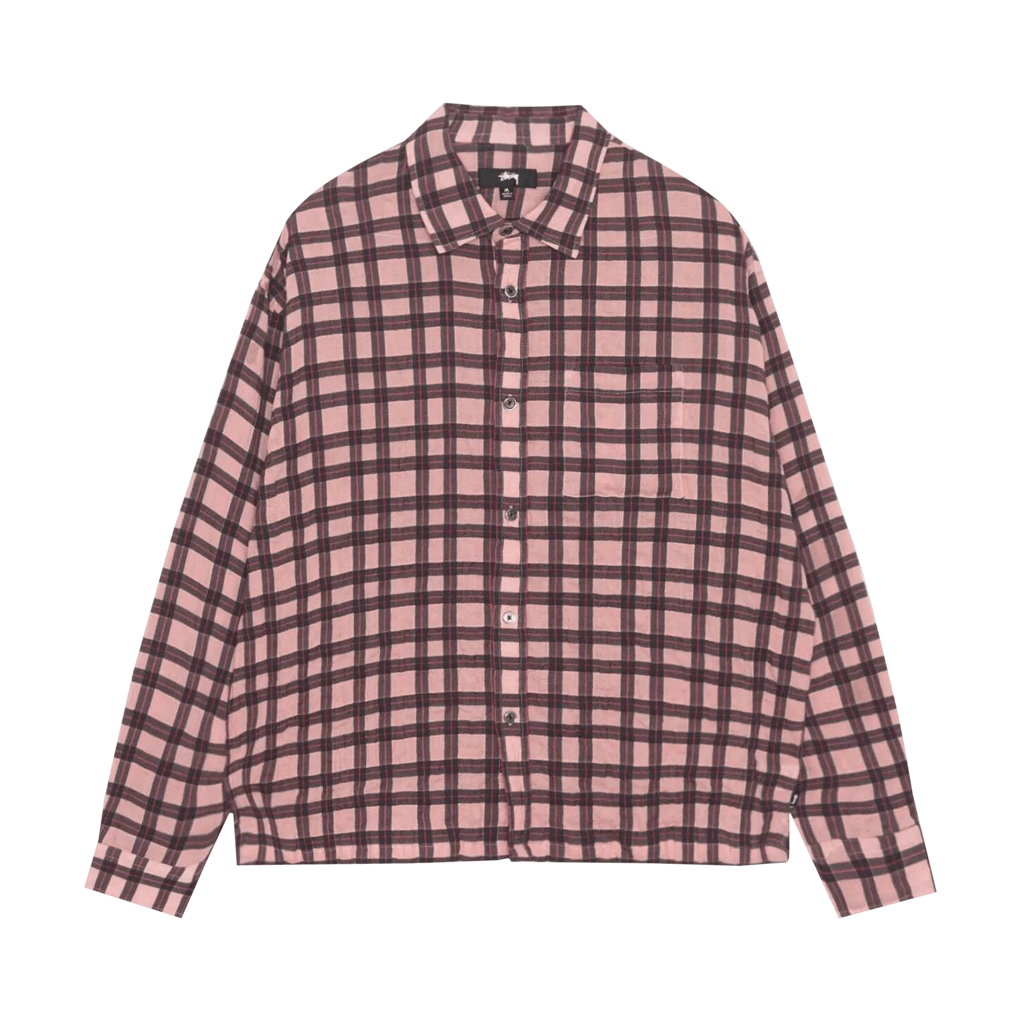 Stussy Sonoma Plaid Shirt 'Pink'