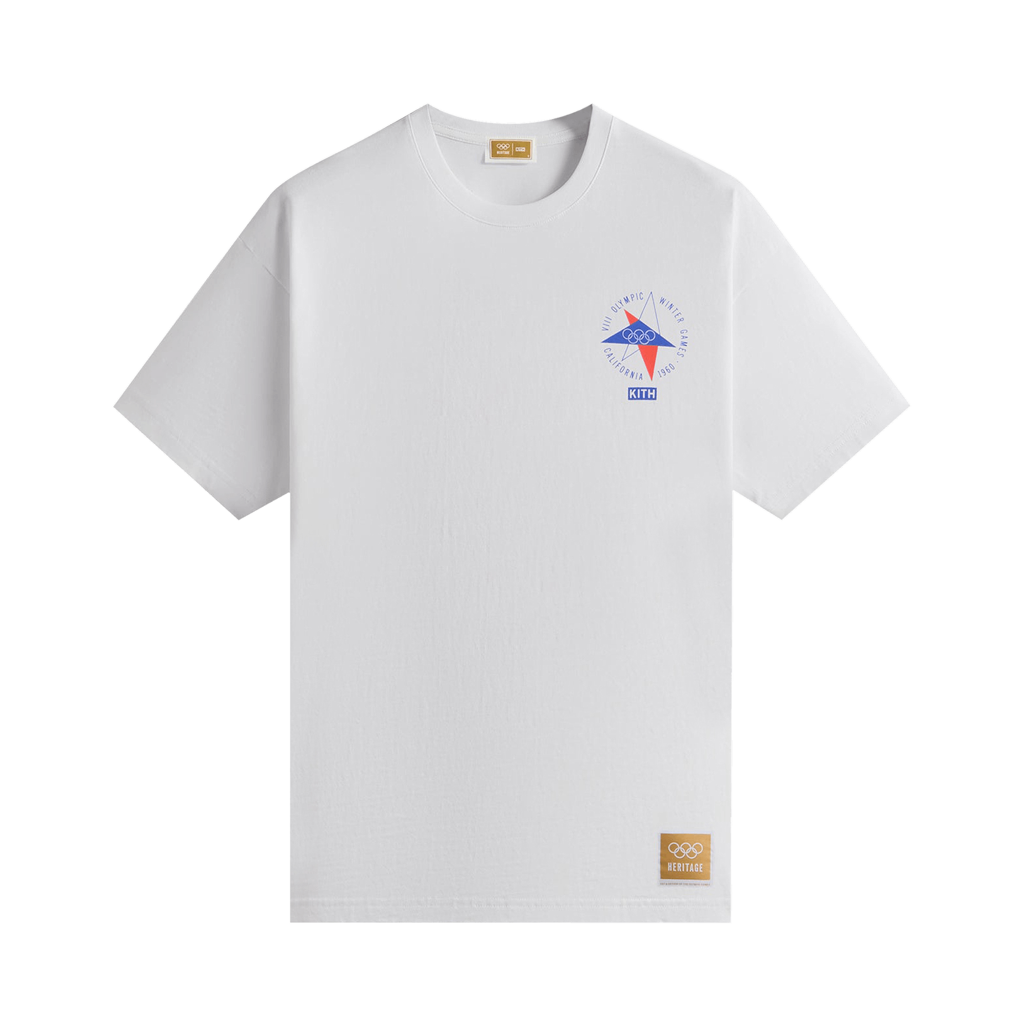 Kith For Olympics Heritage Squaw Valley 1960 Vintage Tee 'White'