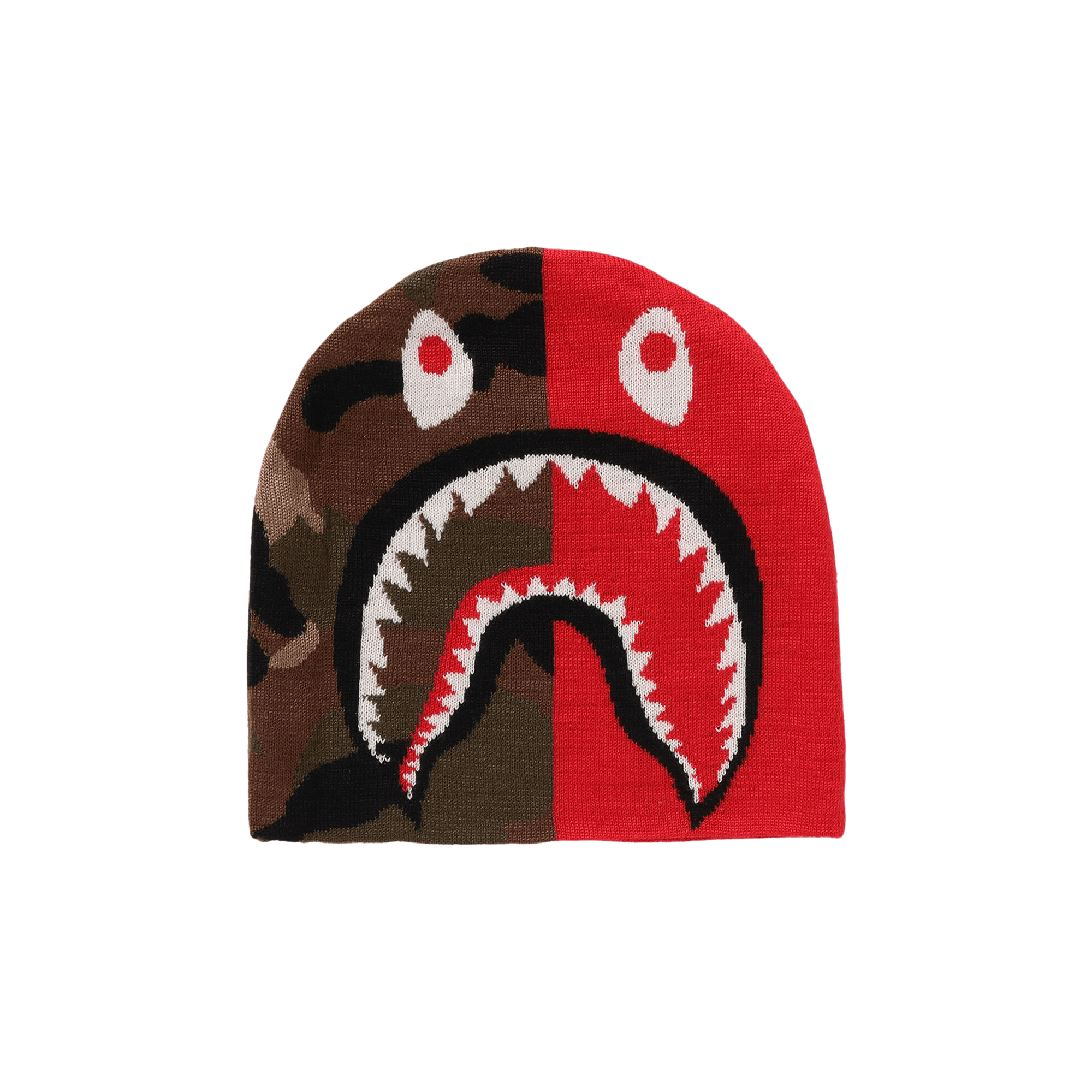 BAPE 1st Shark Knit Cap 'Red'