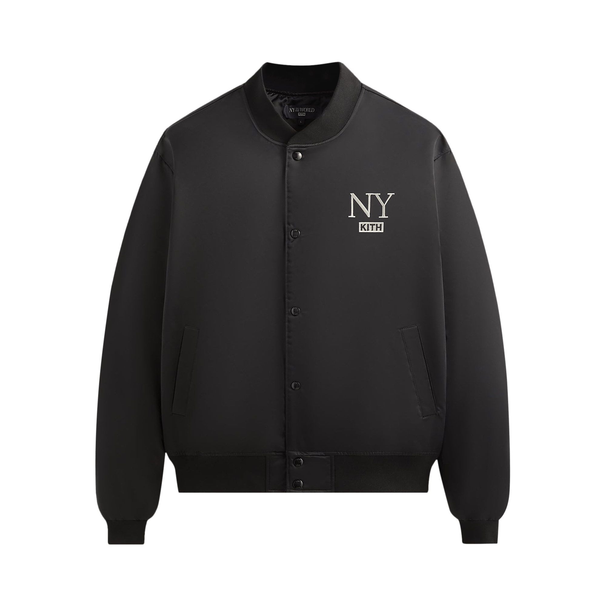 Kith NY to the World Satin Bomber Jacket 'Black'