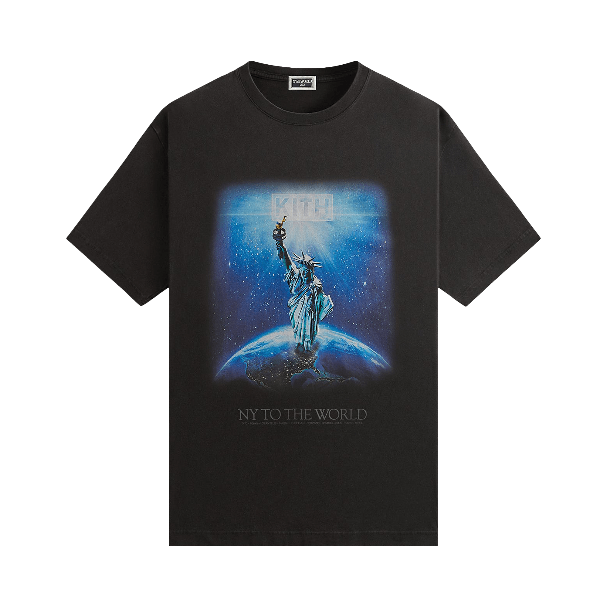 Kith Worldwide Vintage Tee 'Black'