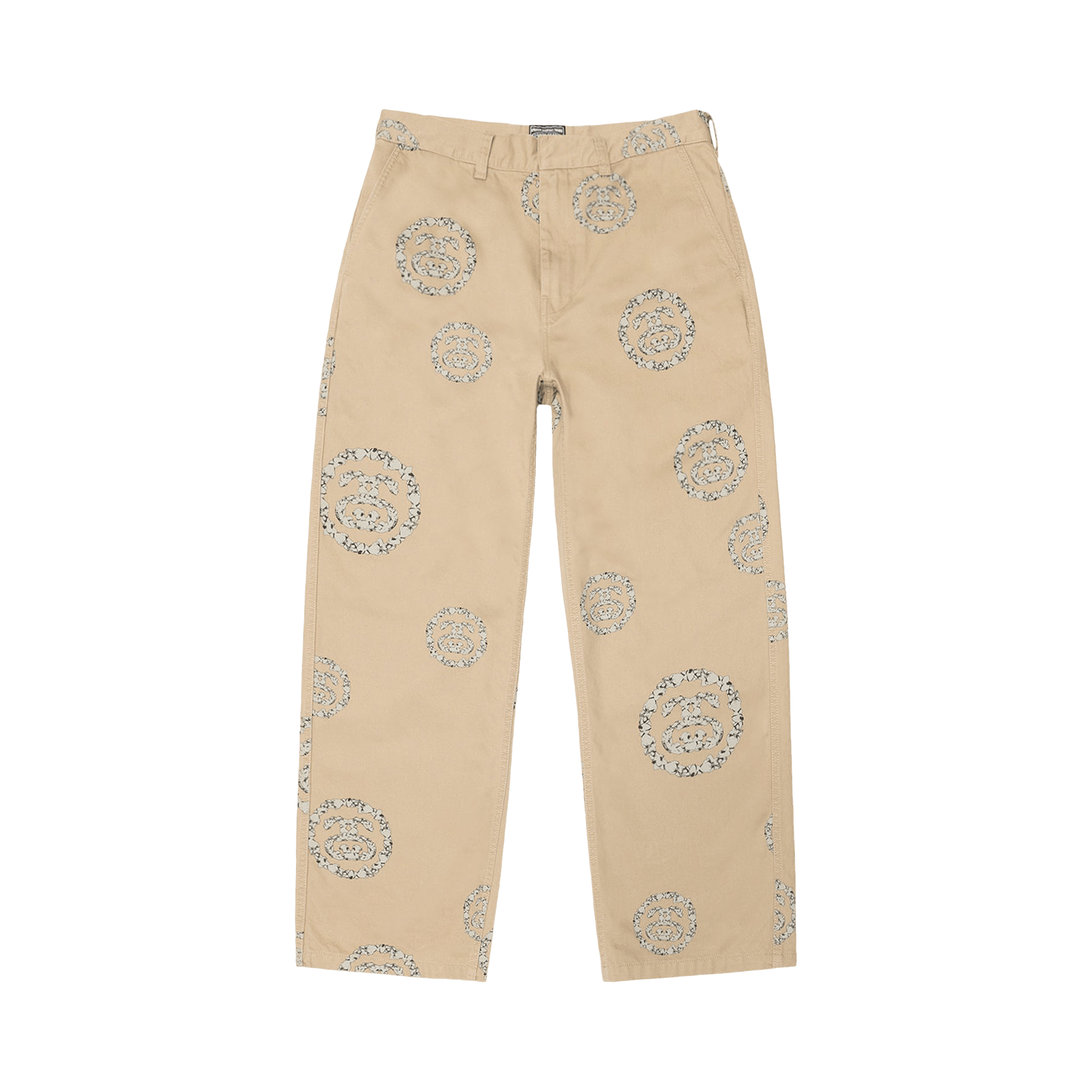 Stussy x Denim Tears SS Wreath Chino Pants 'Khaki'