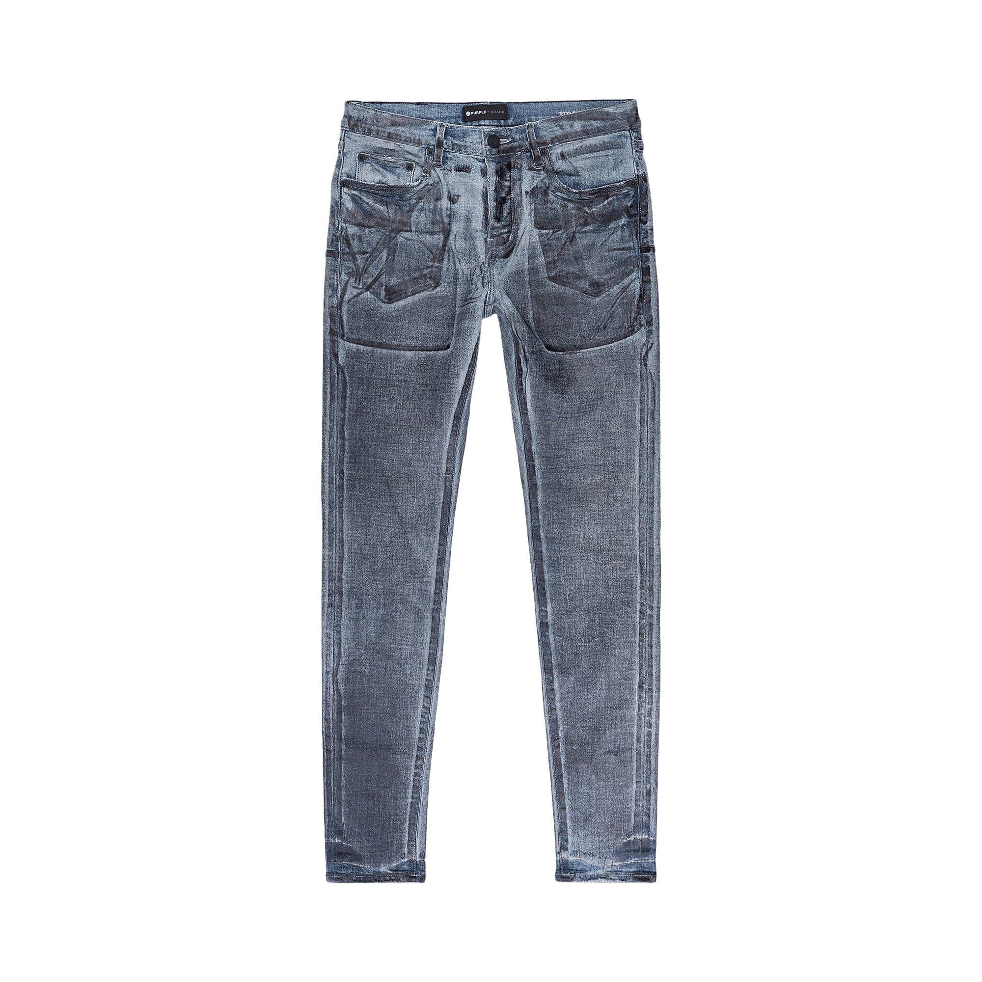 PURPLE BRAND Foil Jeans 'Indigo/Black'