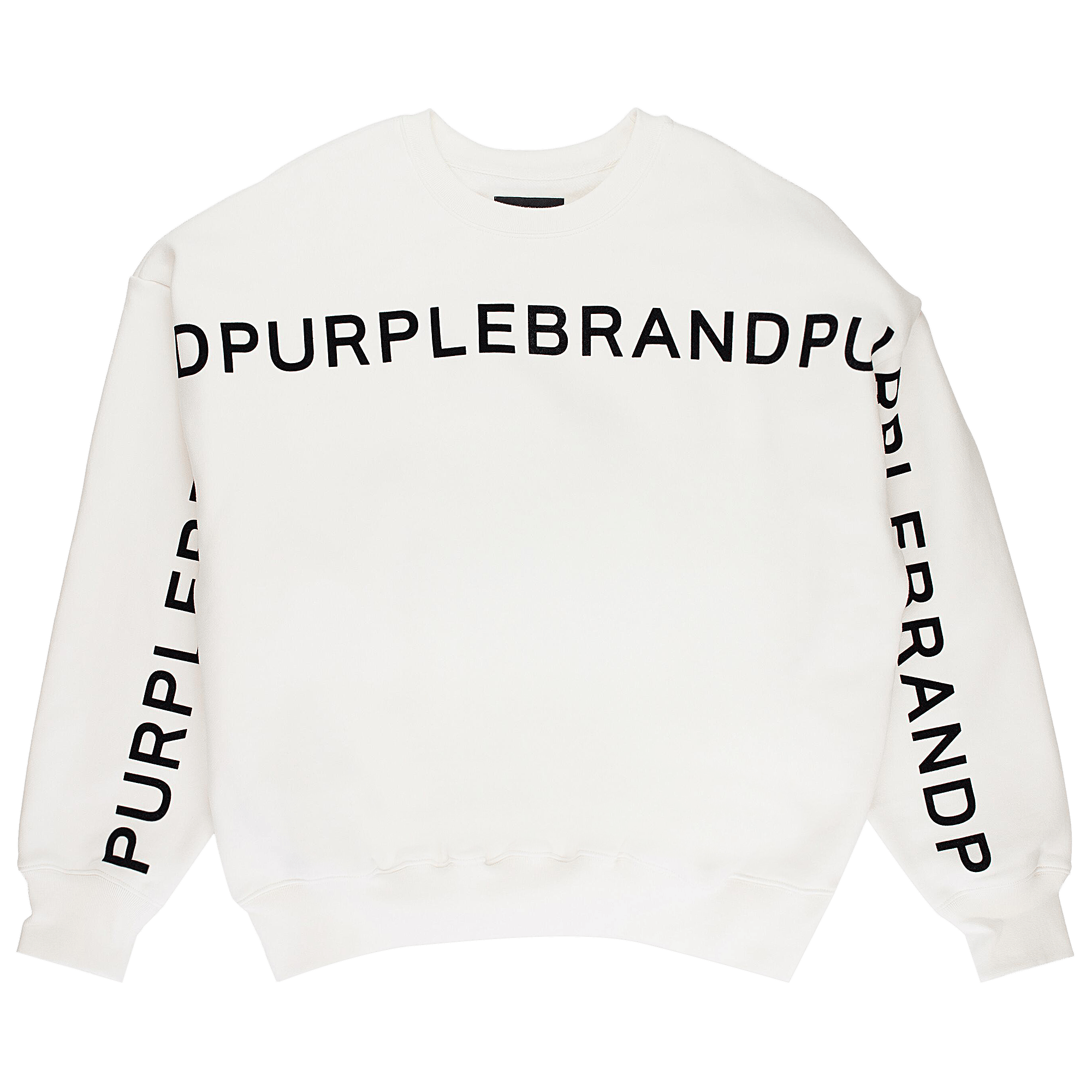 PURPLE BRAND HWT Fleece Crewneck 'Off White'