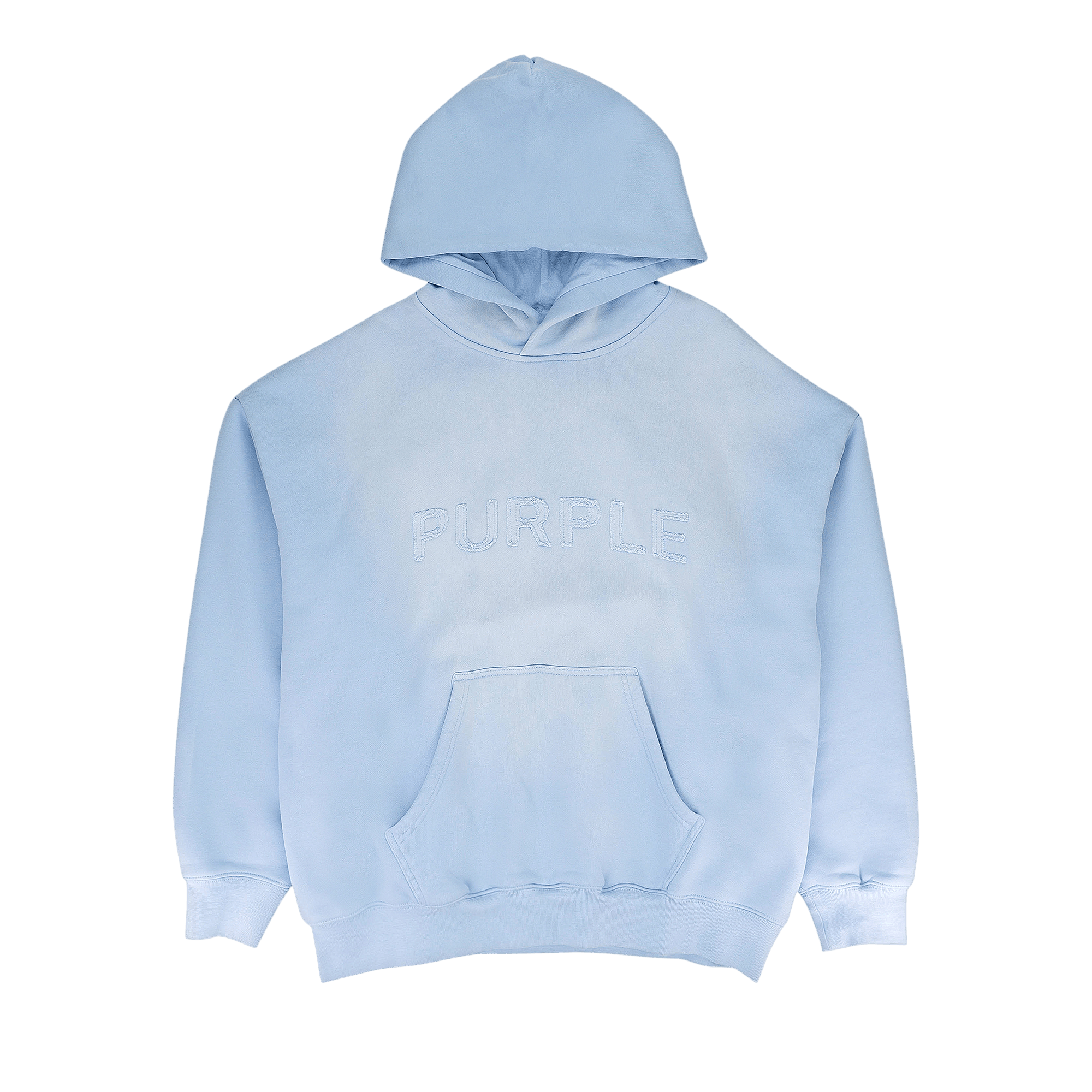 PURPLE BRAND HWT Fleece Pullover Hoodie 'Blue'
